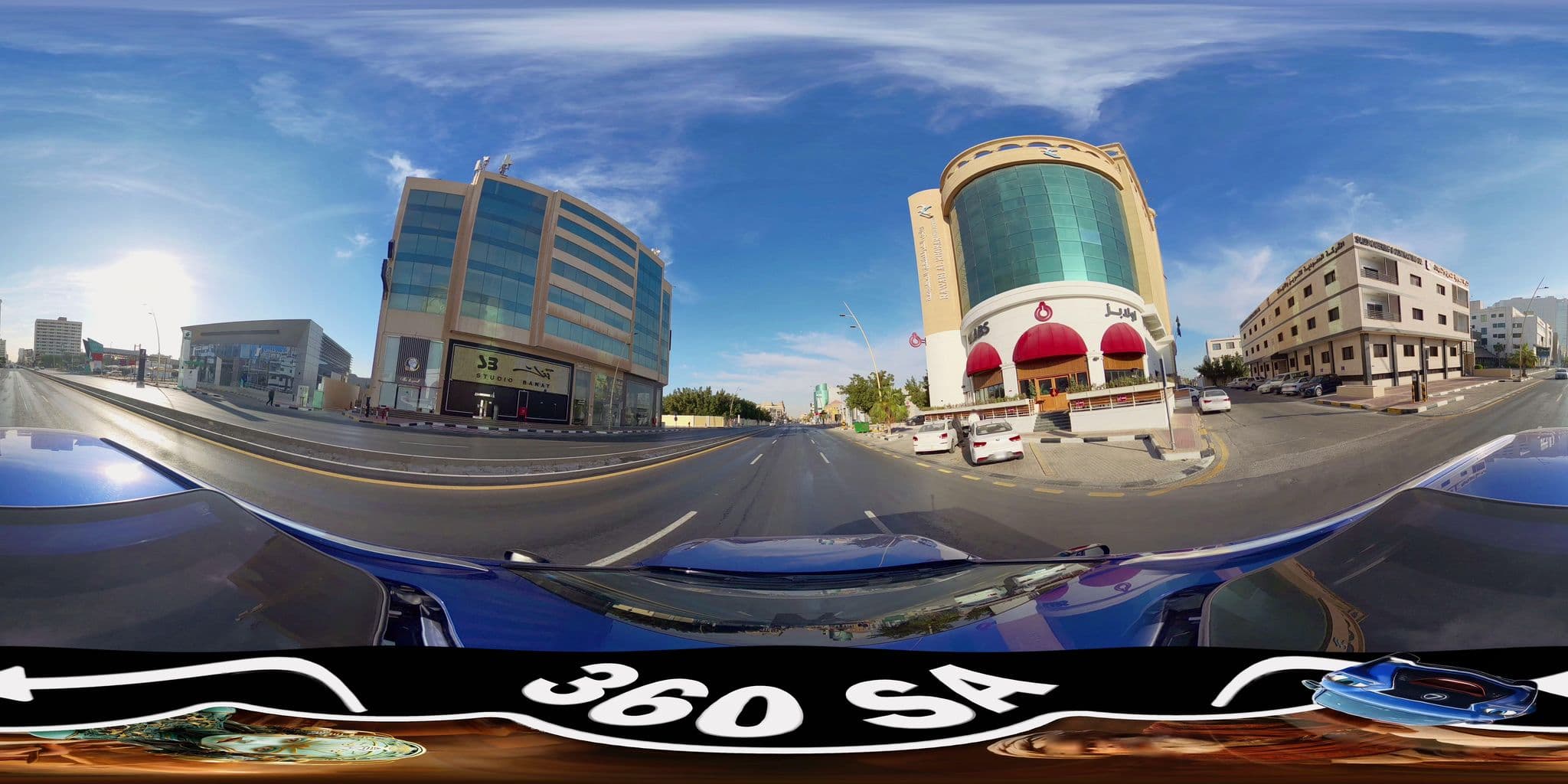 Street view near فندق الروز الذهبية, Khobar — © mahmoud12 (CC BY-SA · Mapillary)