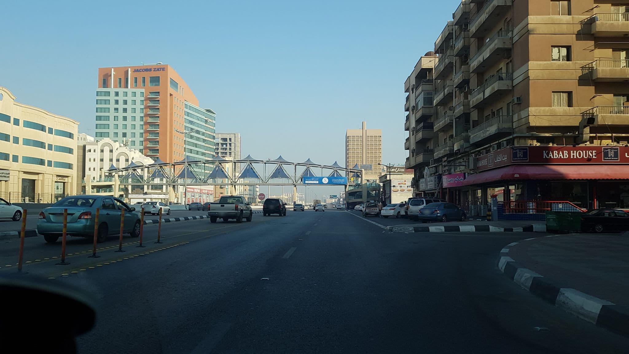 Street view near Tulip Inn Hôtel, Khobar — © aijazahmed (CC BY-SA · Mapillary)