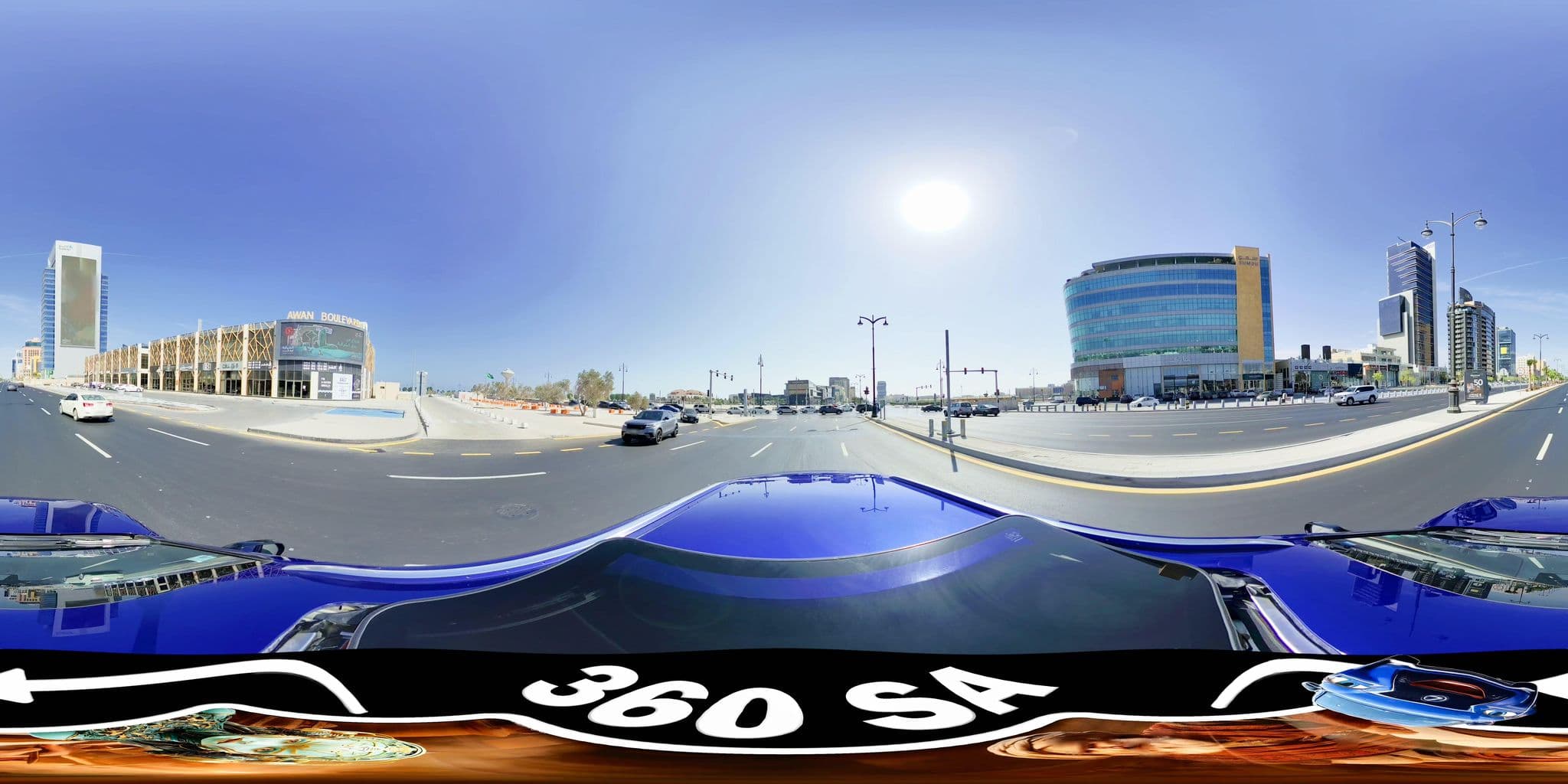Street view near AlGosaibi Sport Center, Khobar — © mahmoud12 (CC BY-SA · Mapillary)