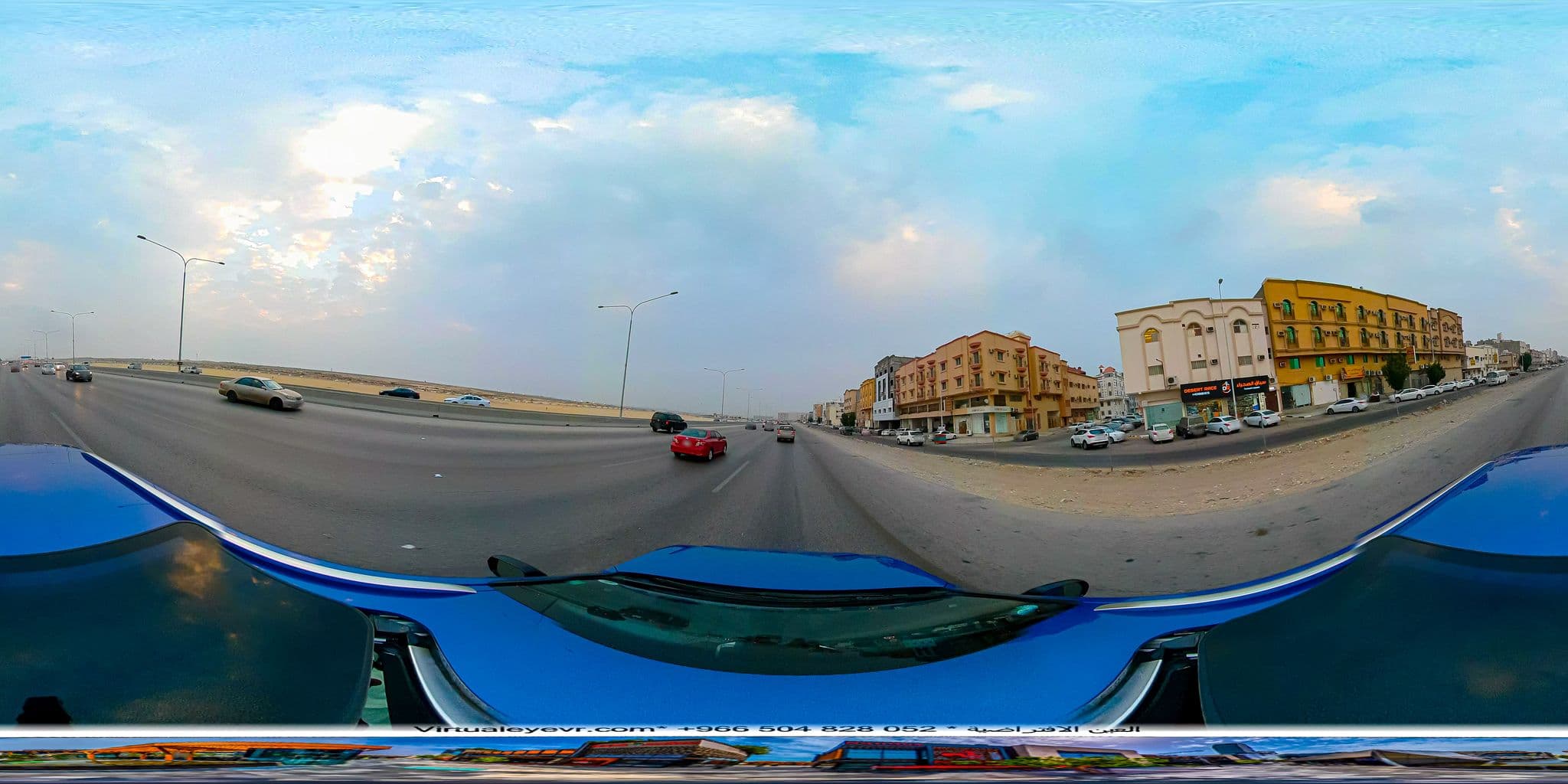 Street view near شقق بريك تايم Break Time, Khobar — © mahmoud12 (CC BY-SA · Mapillary)
