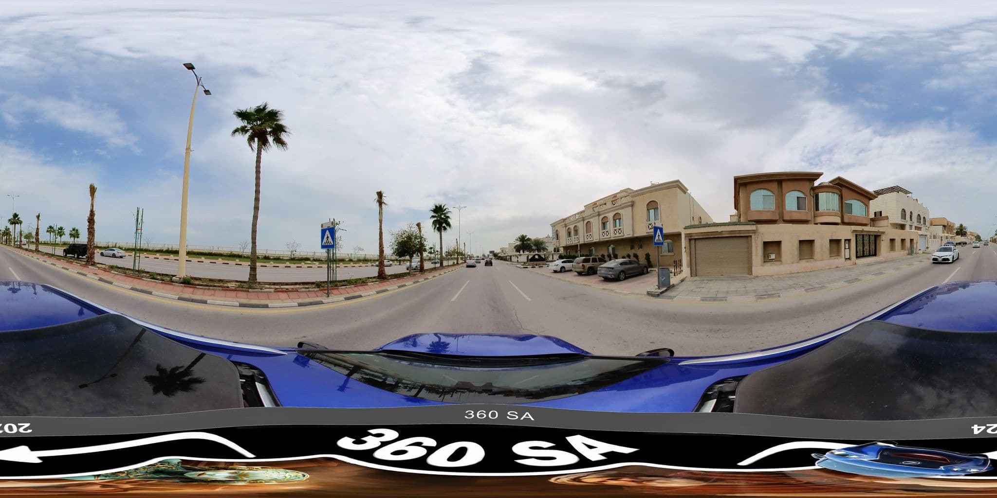 Street view near Al Seef Castle Motel, Dammam — © mahmoud12 (CC BY-SA · Mapillary)