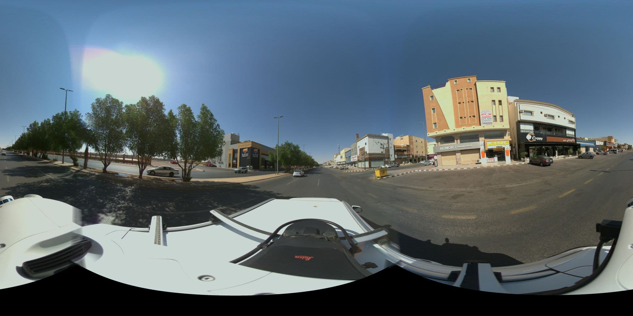 Street view near Raoum Inn | رؤوم ان, Arar — © ehabeid (CC BY-SA · Mapillary)