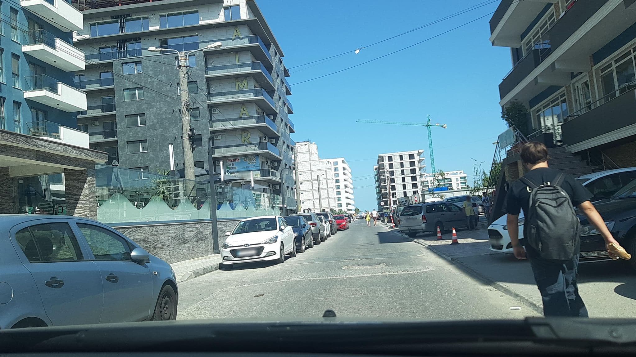 Street view near Hotel Santorini, Mamaia-Sat — © viorel (CC BY-SA · Mapillary)