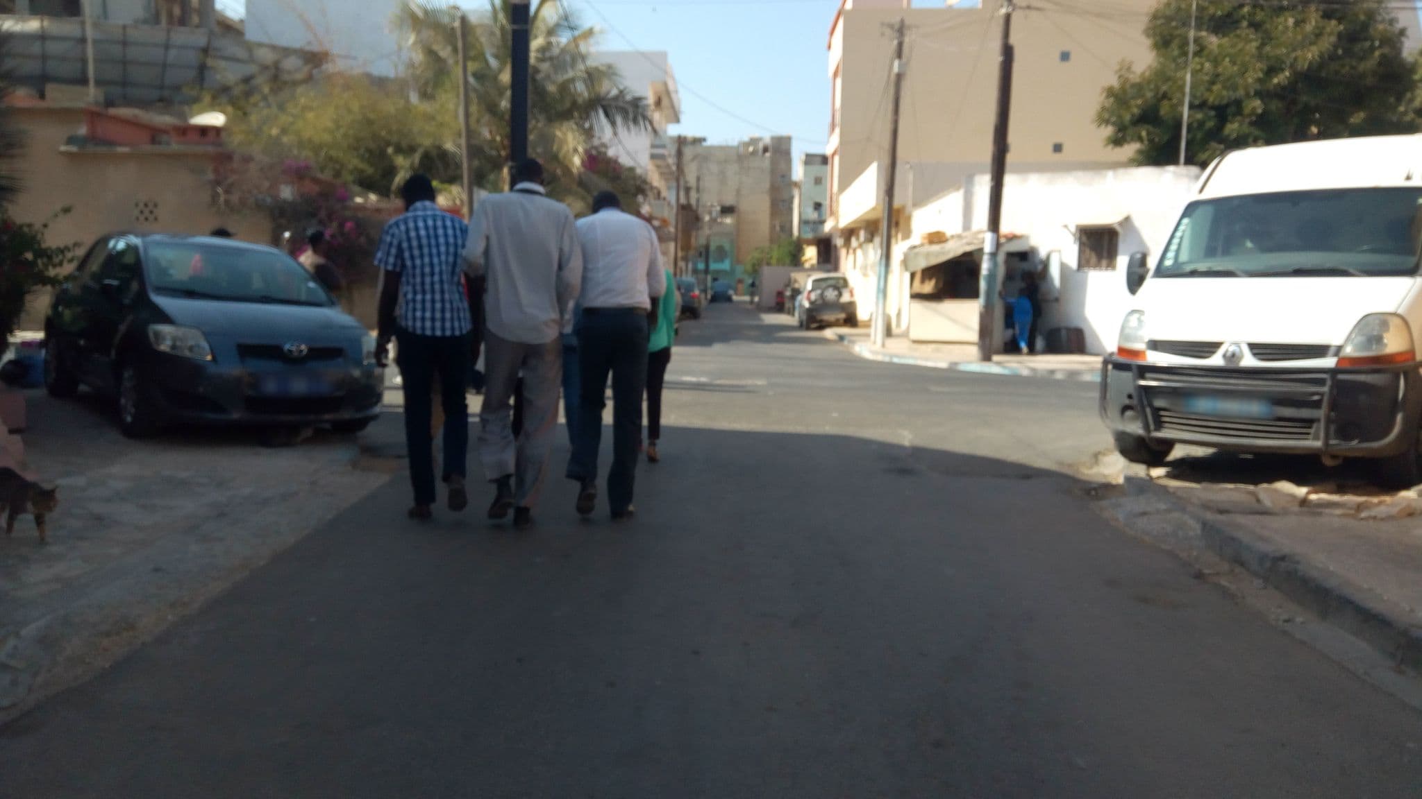 Street view near Hotel Djoloff, Dakar — © saliousoft (CC BY-SA · Mapillary)
