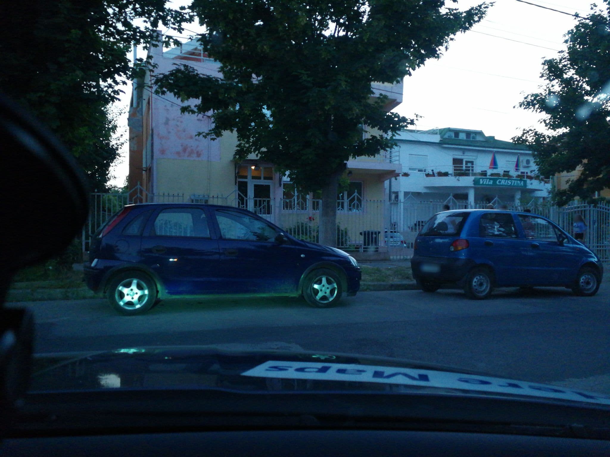 Street view near Vila Alina, Eforie Sud