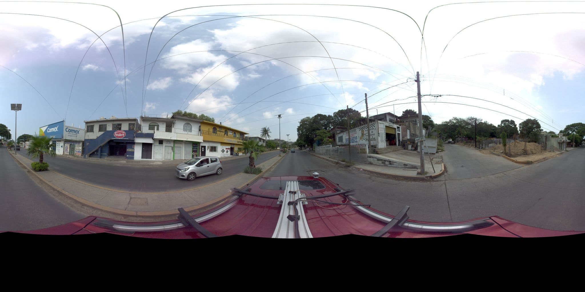 Street view near Hotel el Parador, Salina Cruz — © gferrari123 (CC BY-SA · Mapillary)