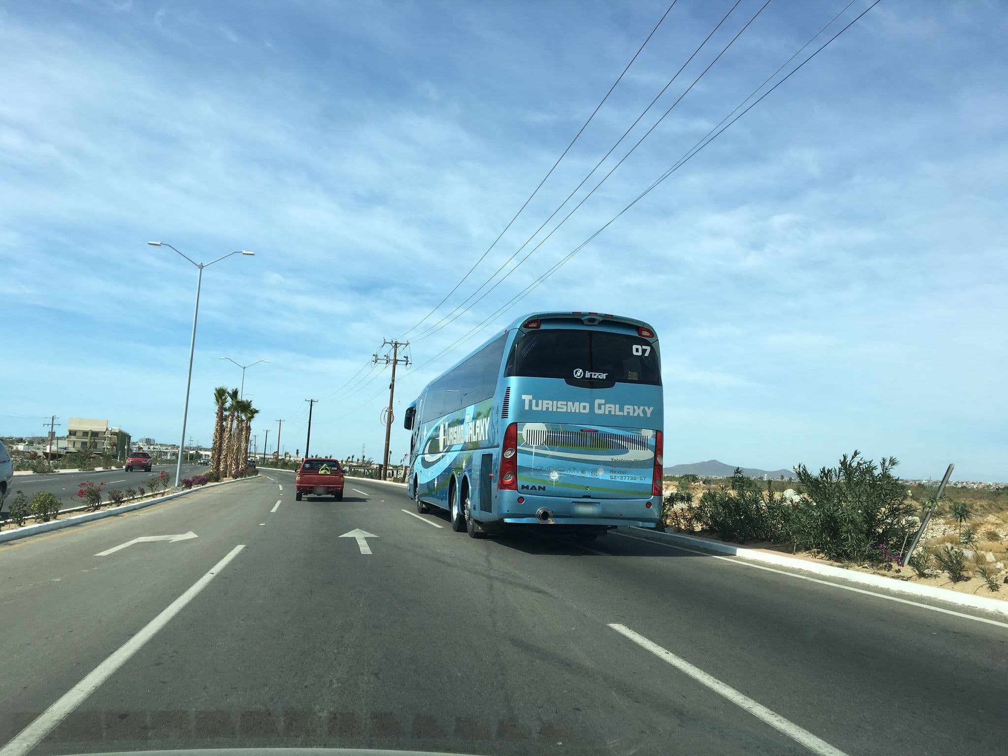 Street view near Diamante Los Cabos Golf & Resort, Cabo San Lucas — © ccossio (CC BY-SA · Mapillary)