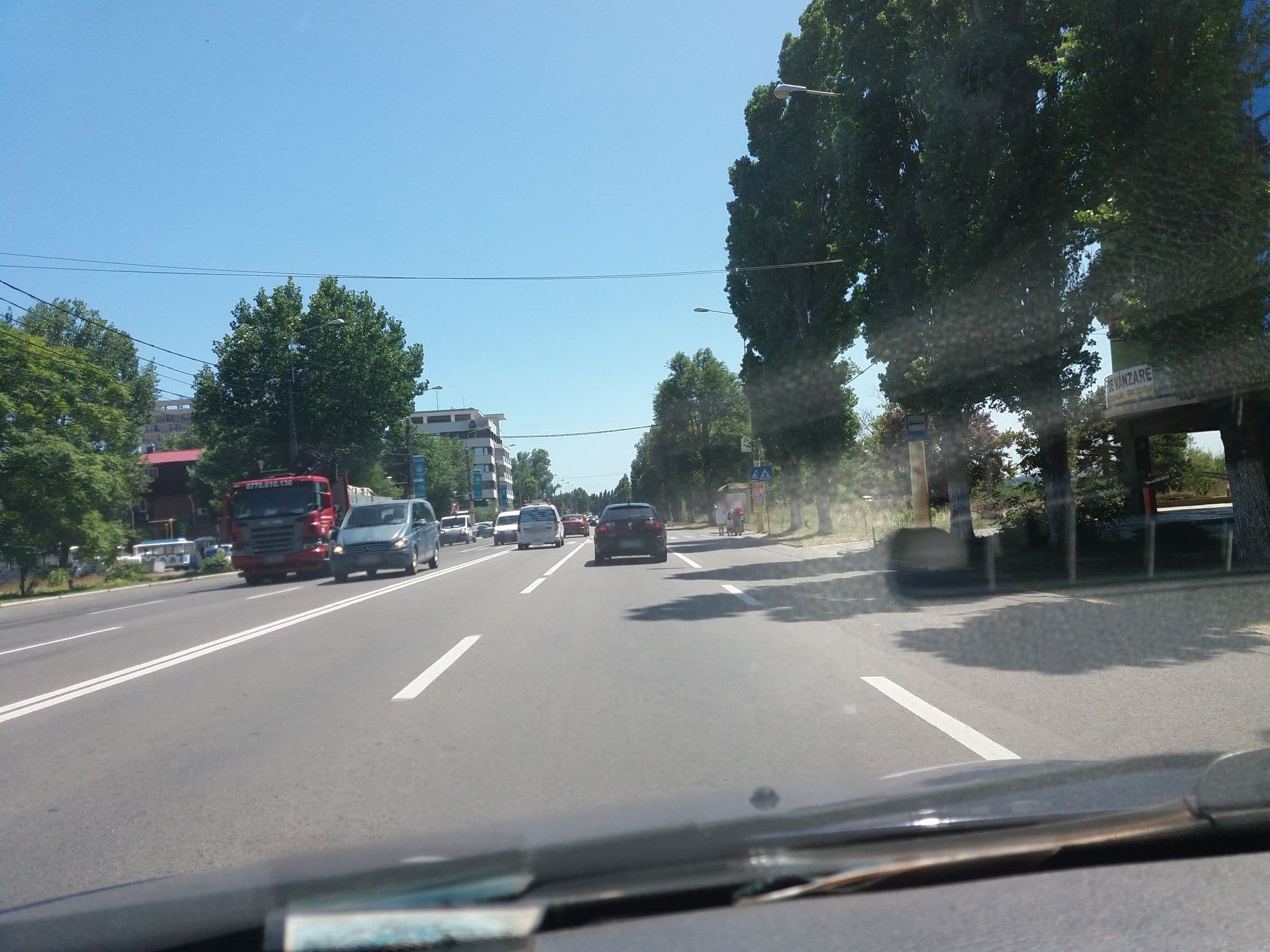 Street view near Vila Tania, Palazu Mare