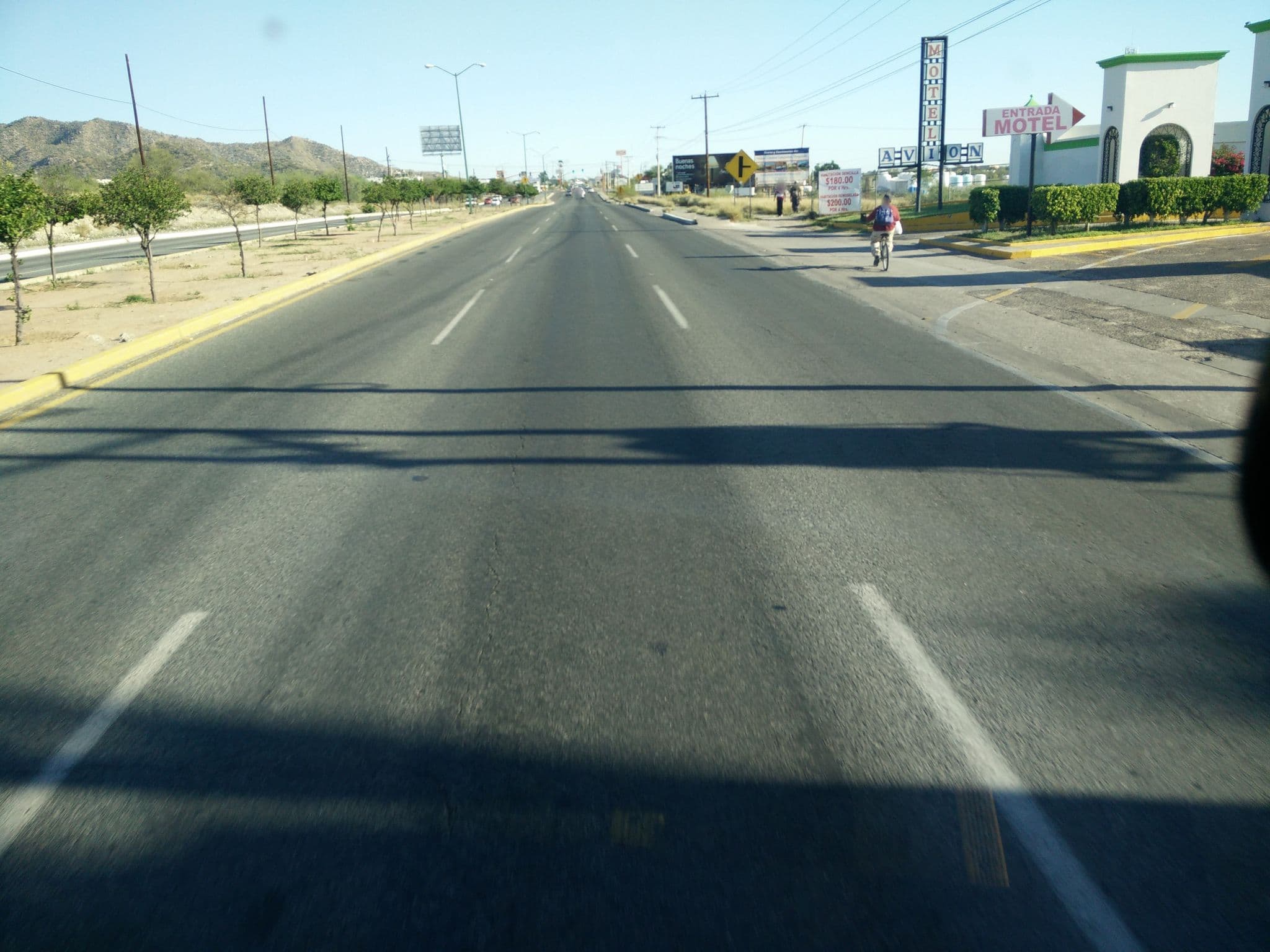 Street view near New Concept Motel, Hermosillo — © ccossio (CC BY-SA · Mapillary)