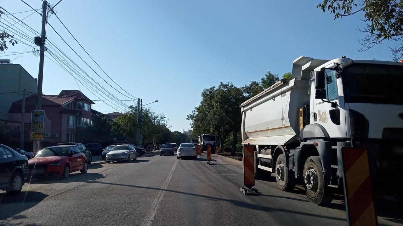 Street view near Vila Casa cu Lei, Eforie Nord
