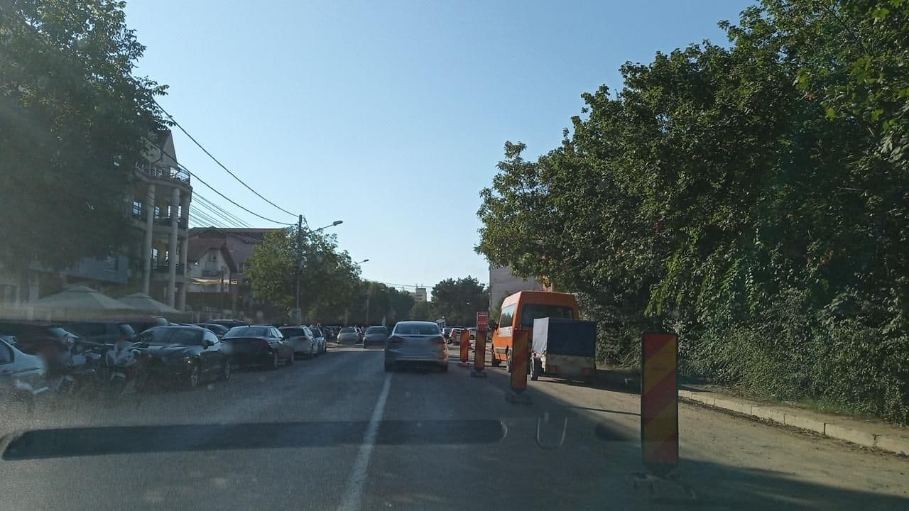 Street view near Casa Grande, Eforie Nord