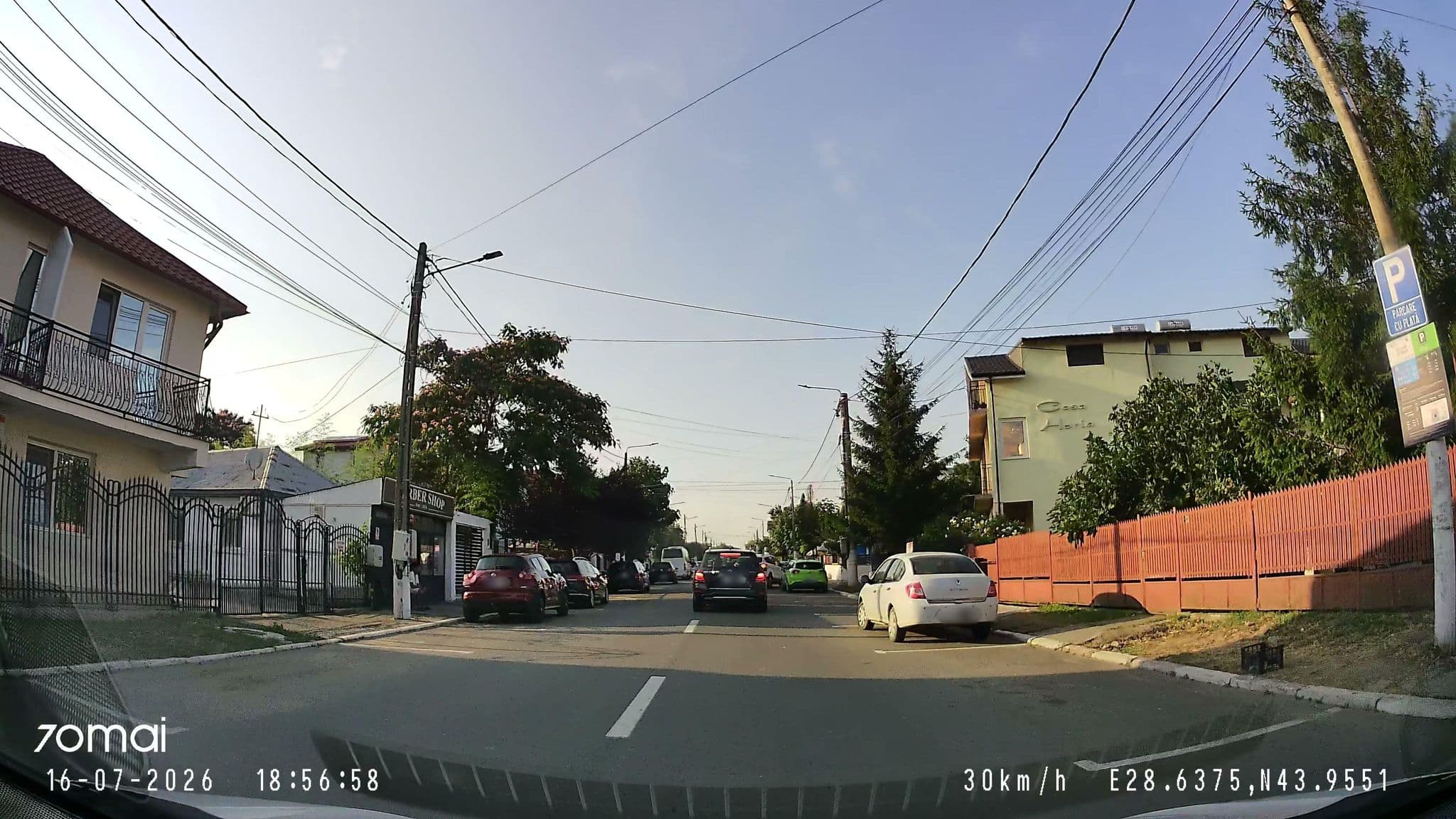 Street view near Casa Horia, Costineşti