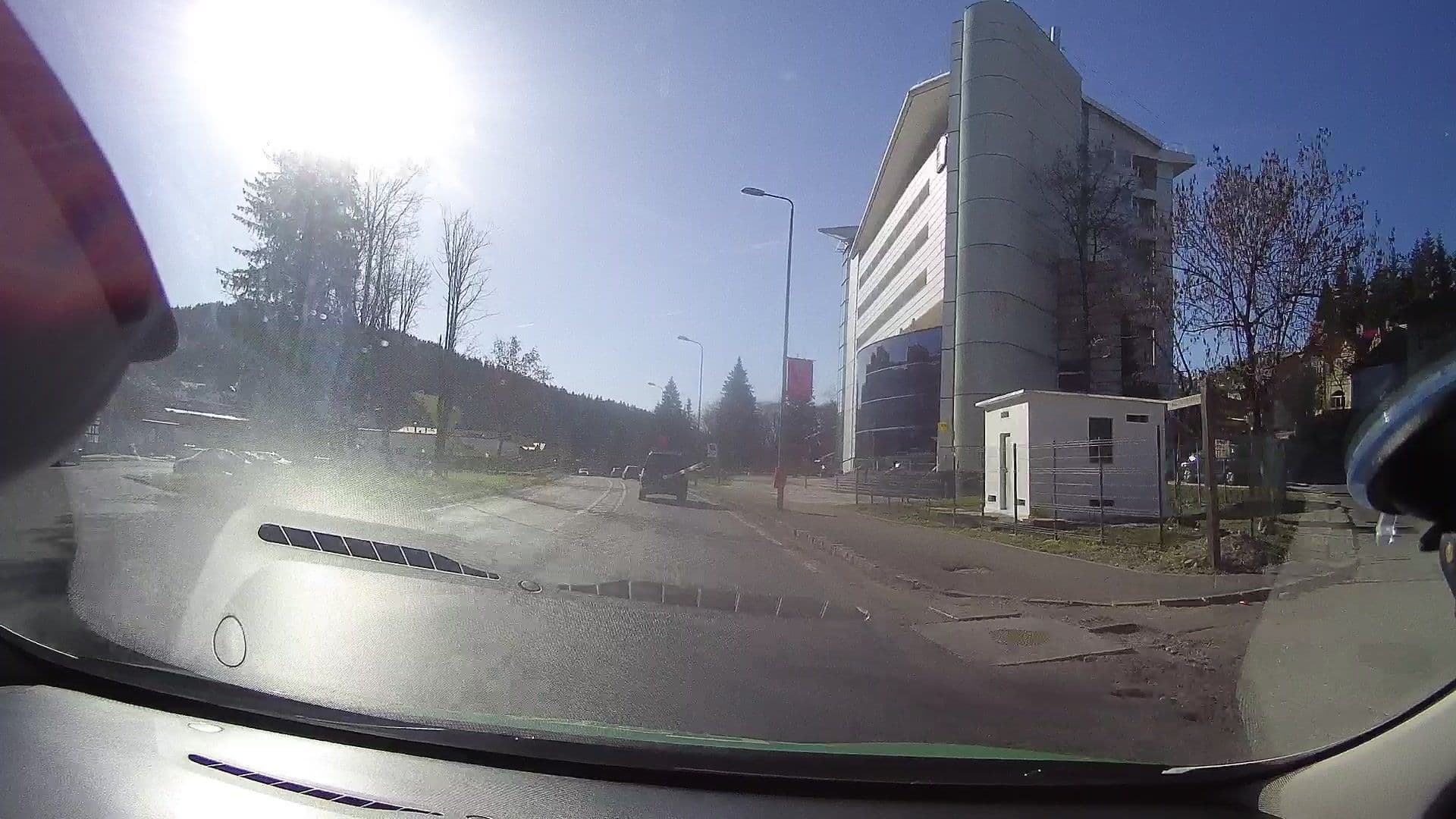 Street view near Hanul Domnitorilor, Predeal