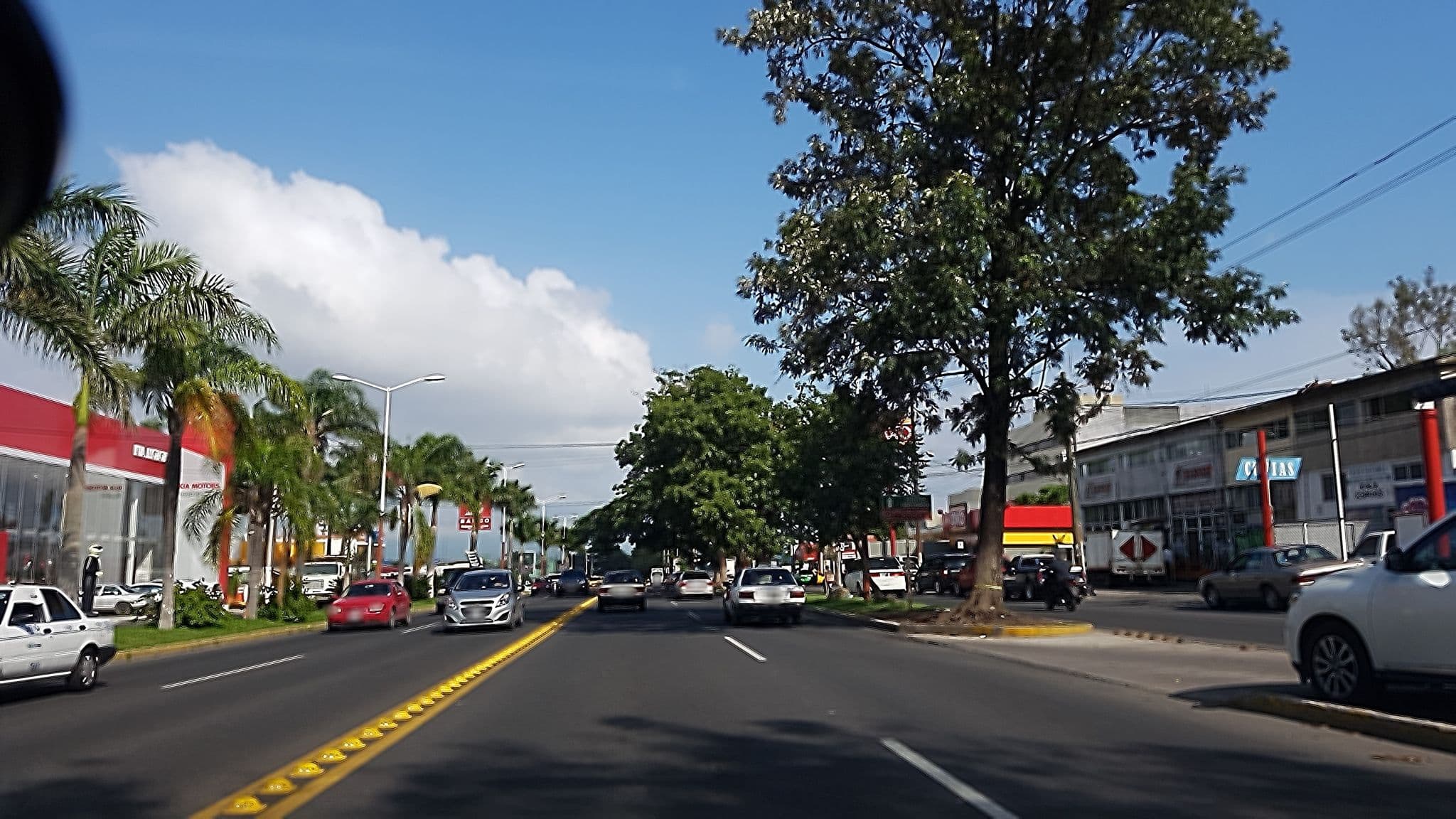 Street view near Hotel Bugamvillas, Tepic — © jmcpcancino (CC BY-SA · Mapillary)