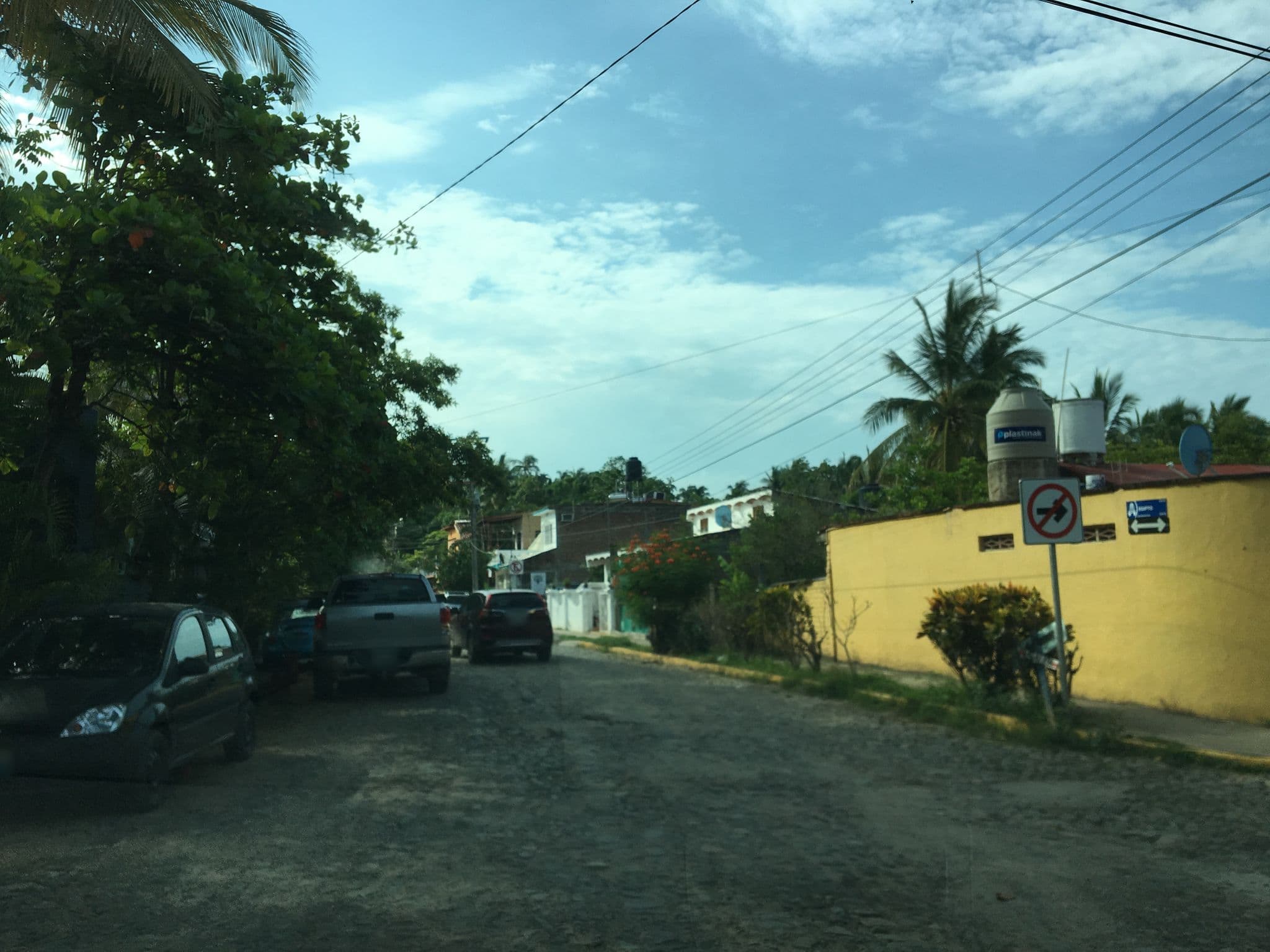 Street view near Agua de Luna Boutique Hotel, Sayulita — © ccossio (CC BY-SA · Mapillary)