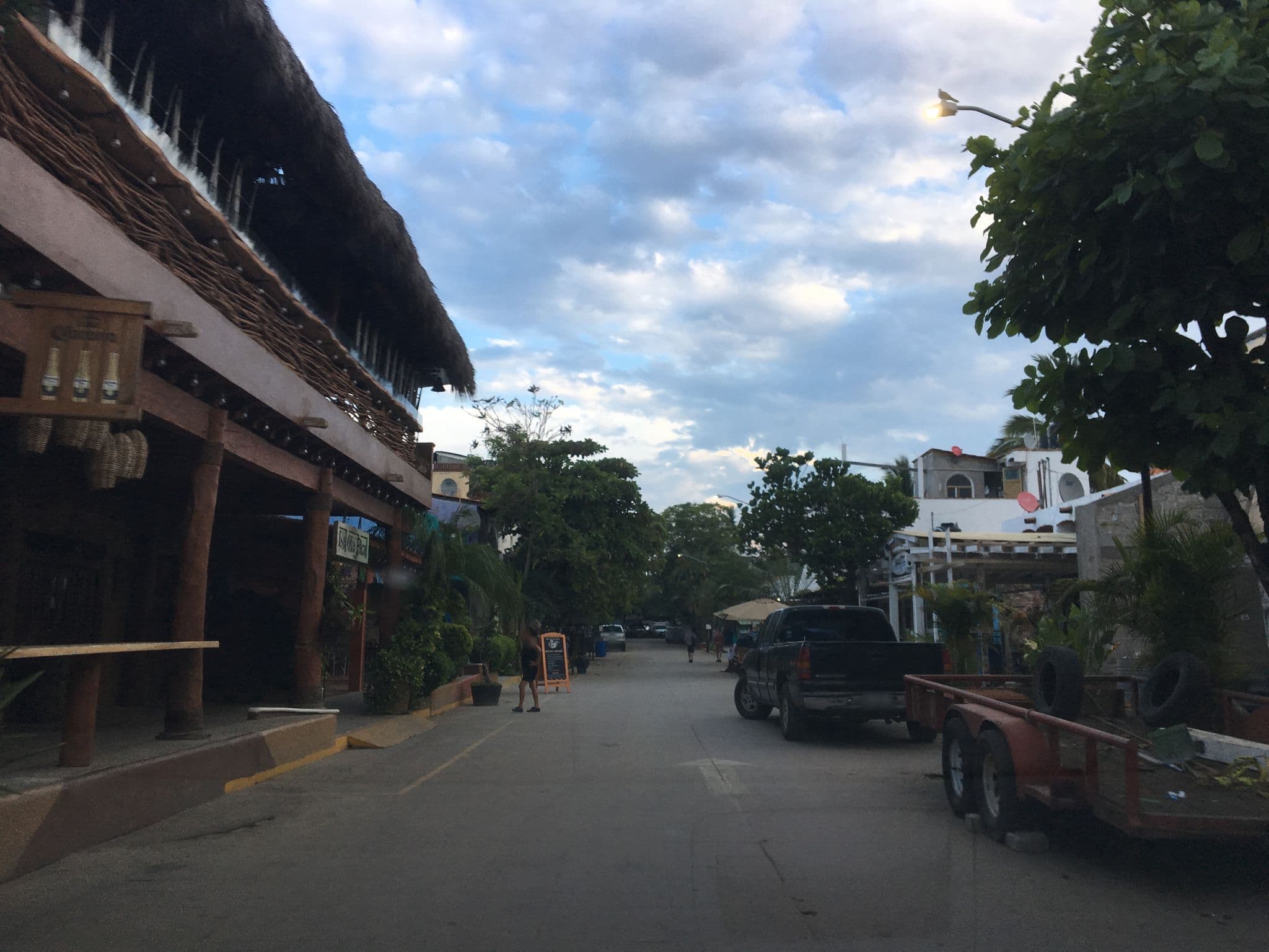 Street view near Hotel Casa Palomera, Sayulita — © ccossio (CC BY-SA · Mapillary)