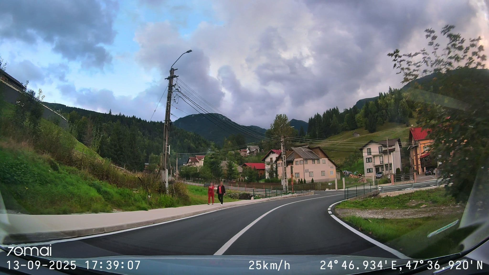Street view near Hotel Roman, Băile Borșa — © doriel (CC BY-SA · Mapillary)