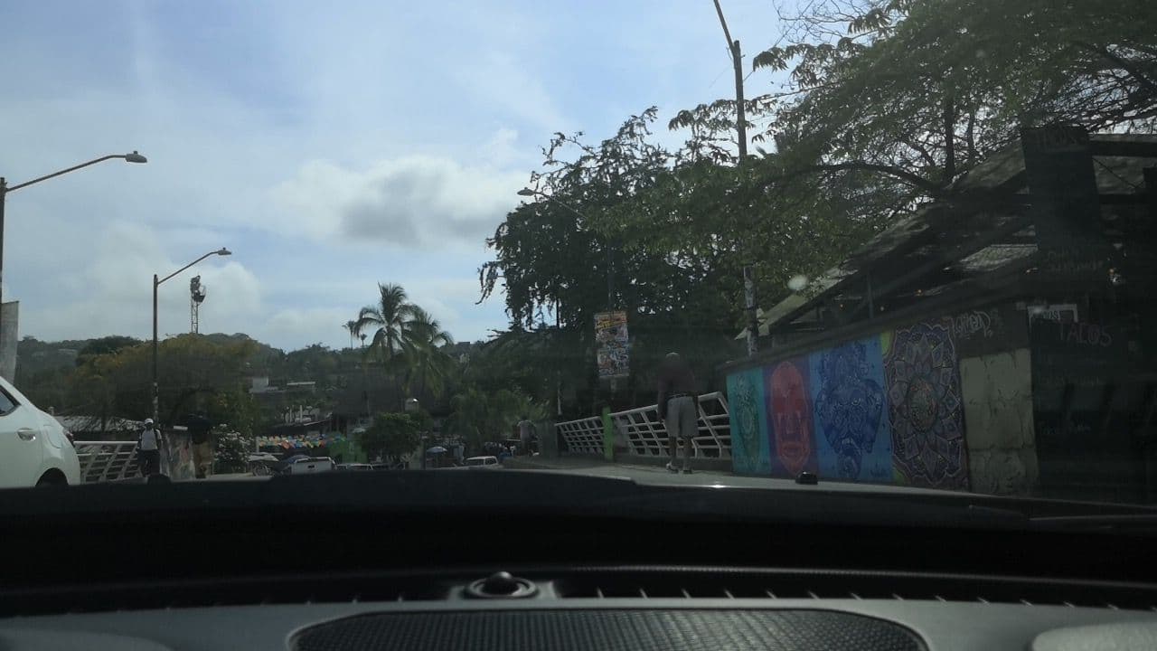 Street view near Lush Hostel, Sayulita — © oramire (CC BY-SA · Mapillary)