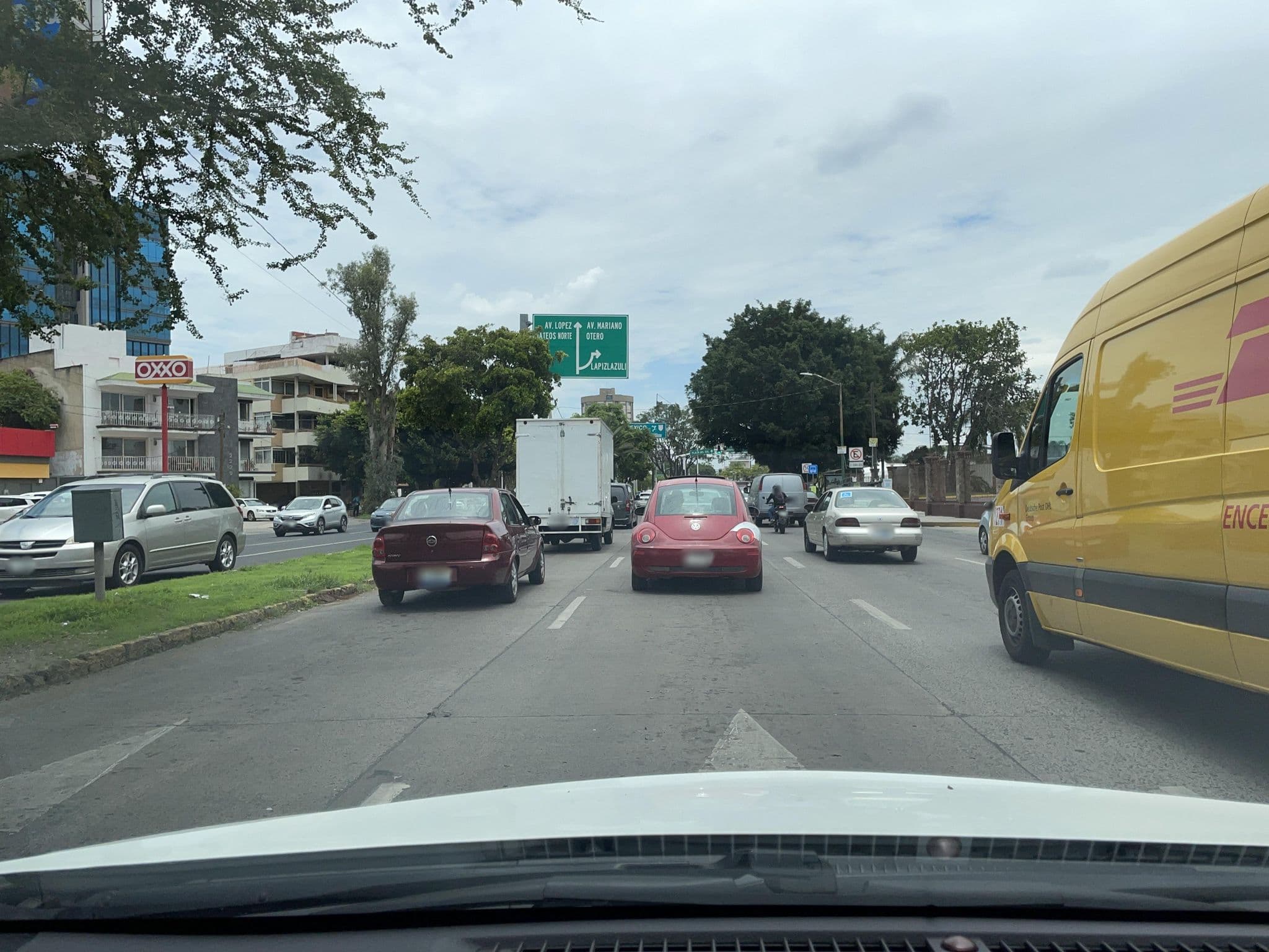 Street view near Holiday Inn Guadalajara Expo, Guadalajara — © DanielRguez14 (CC BY-SA · Mapillary)