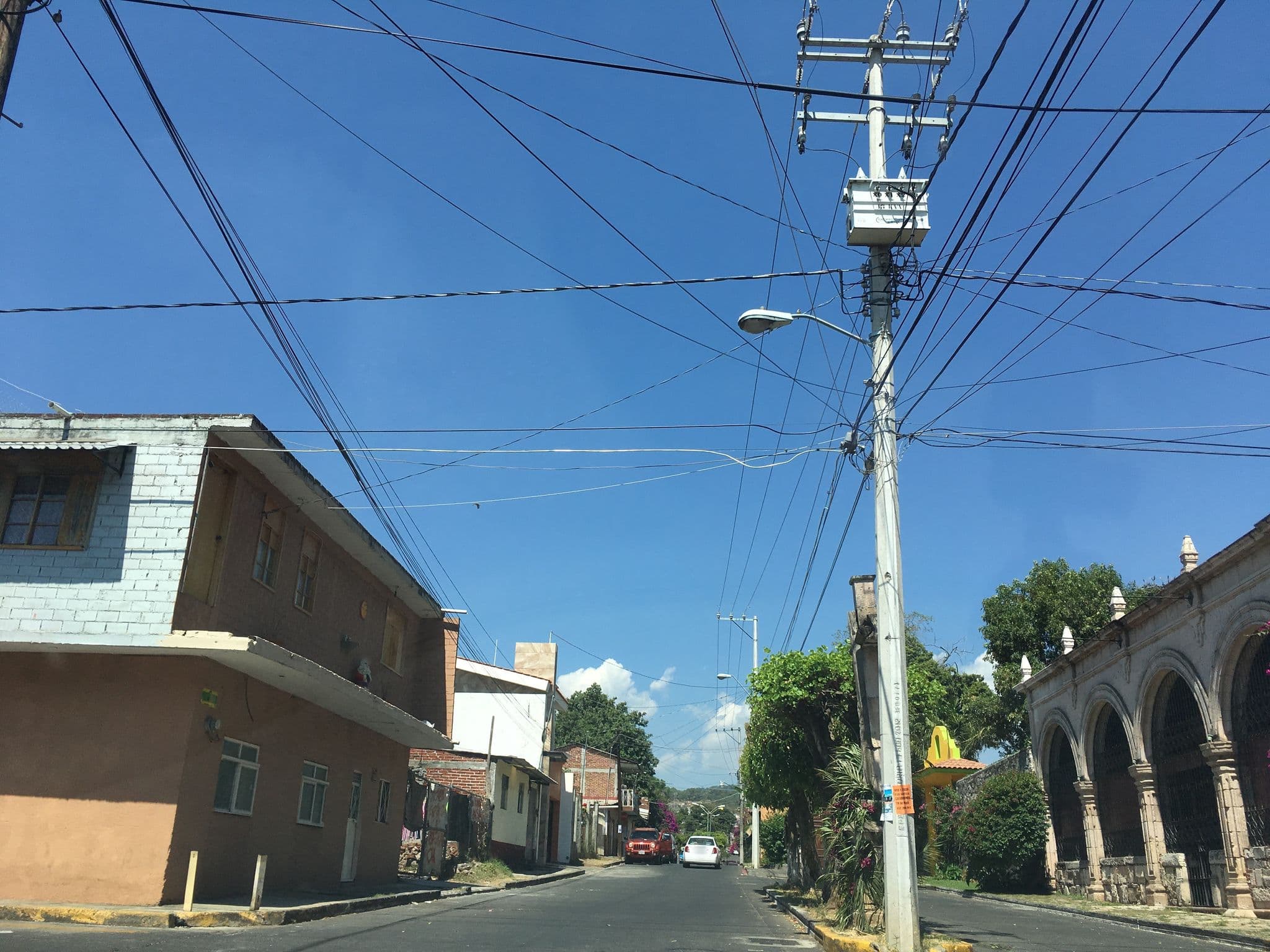 Street view near Hacienda San Padre, Uruapan — © nicovargas (CC BY-SA · Mapillary)