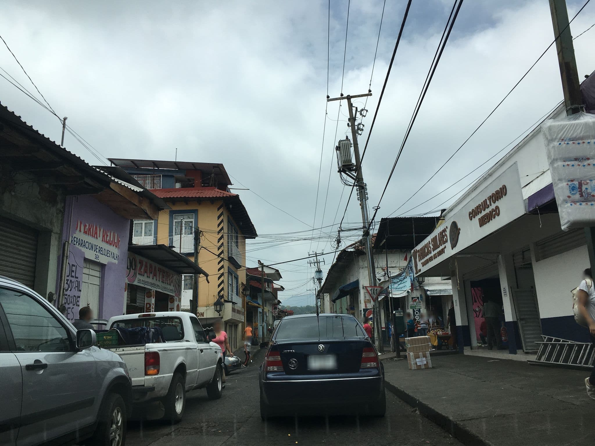 Street view near Hotel Los 3 Caballeros, Uruapan — © nicovargas (CC BY-SA · Mapillary)