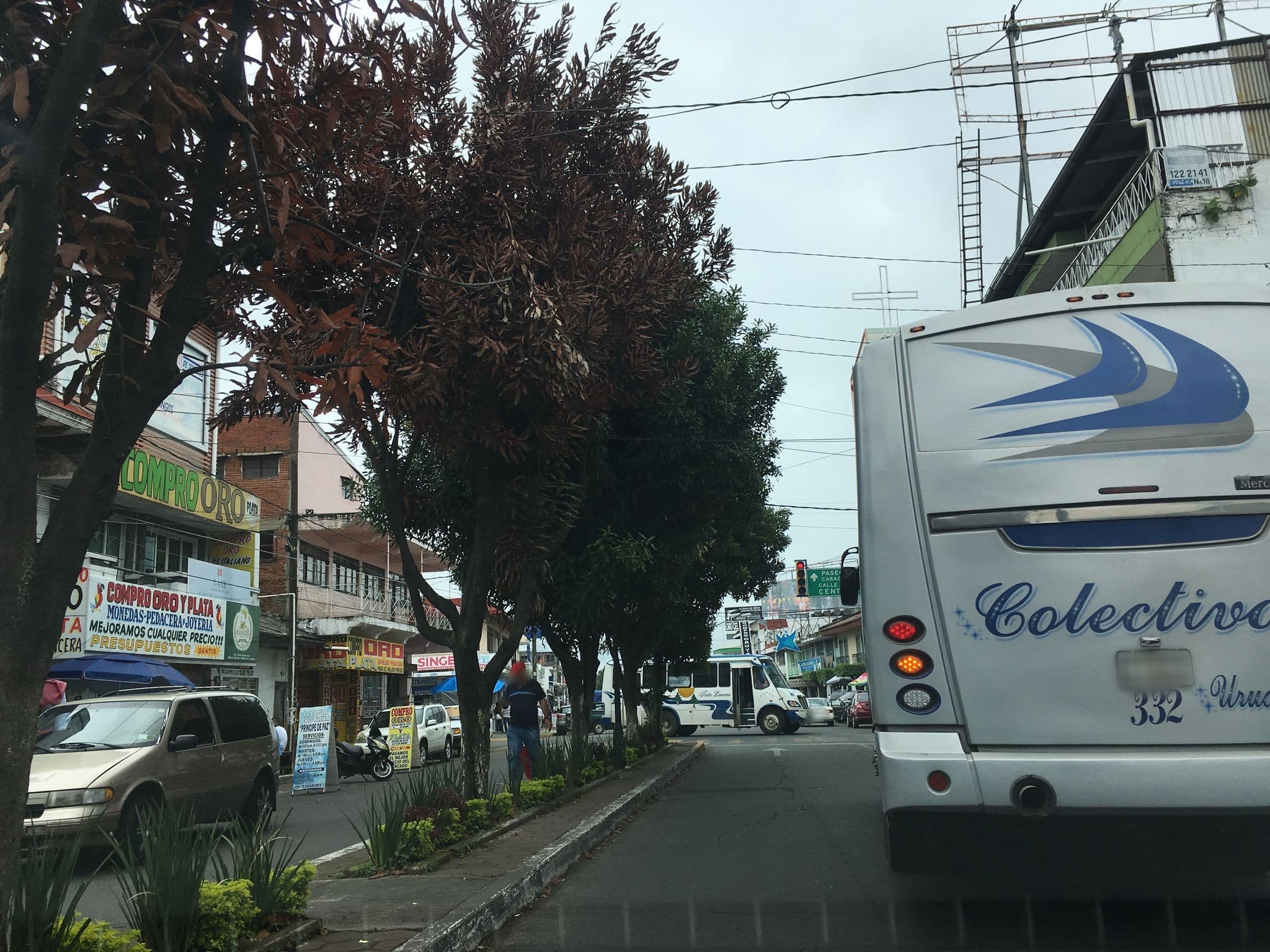 Street view near Hotel Avenida, Uruapan — © nicovargas (CC BY-SA · Mapillary)