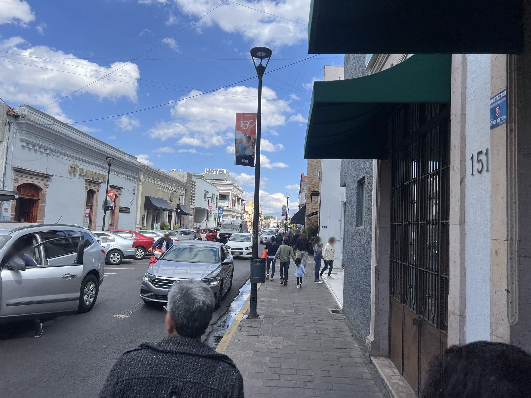 Street view near Terrass Hotel, Zamora de Hidalgo — © Alexisc (CC BY-SA · Mapillary)