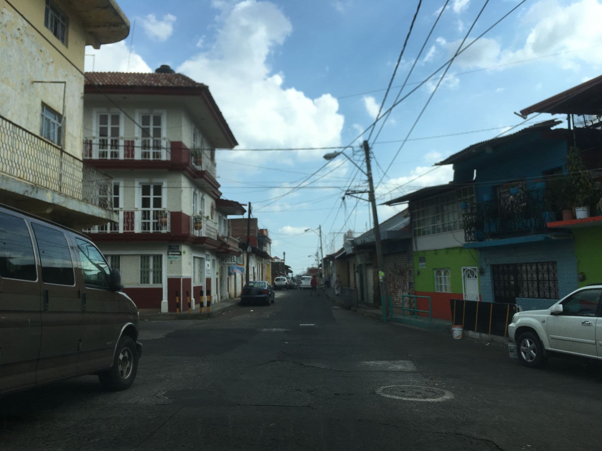 Street view near hote "Monarca", Uruapan — © nicovargas (CC BY-SA · Mapillary)