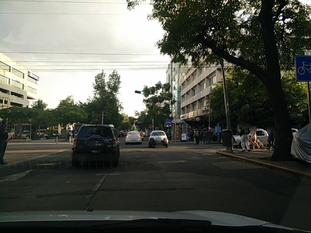 Street view near Monraz Hotel Boutique & Galeria, Guadalajara — © ccossio (CC BY-SA · Mapillary)
