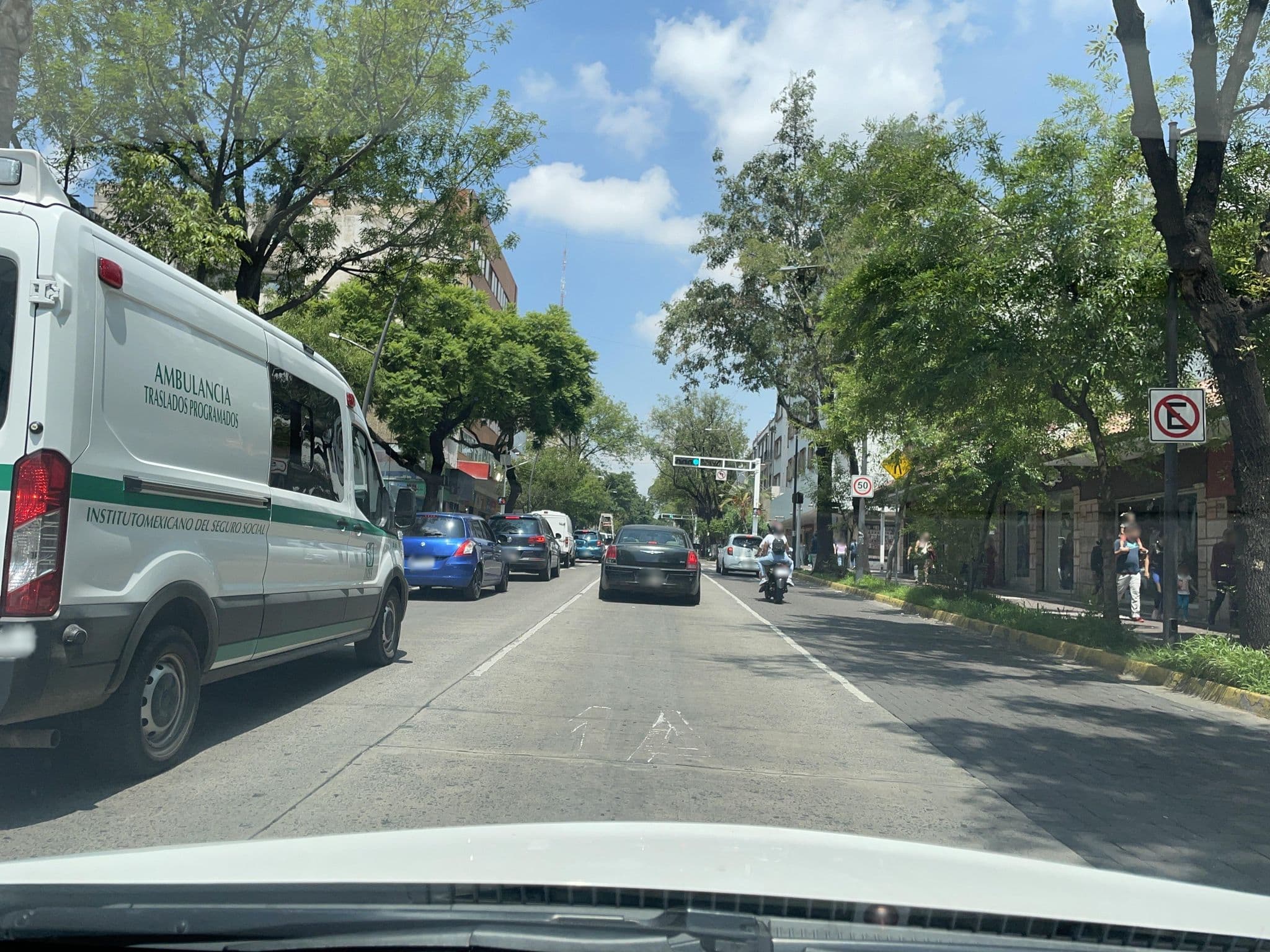 Street view near Plaza Génova, Guadalajara — © DanielRguez14 (CC BY-SA · Mapillary)