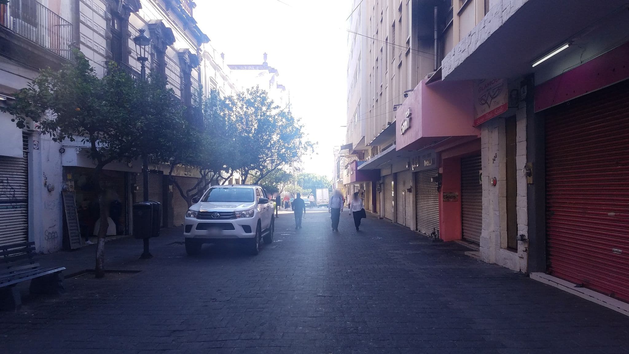 Street view near Hostal Adonai, Guadalajara — © antono0303 (CC BY-SA · Mapillary)