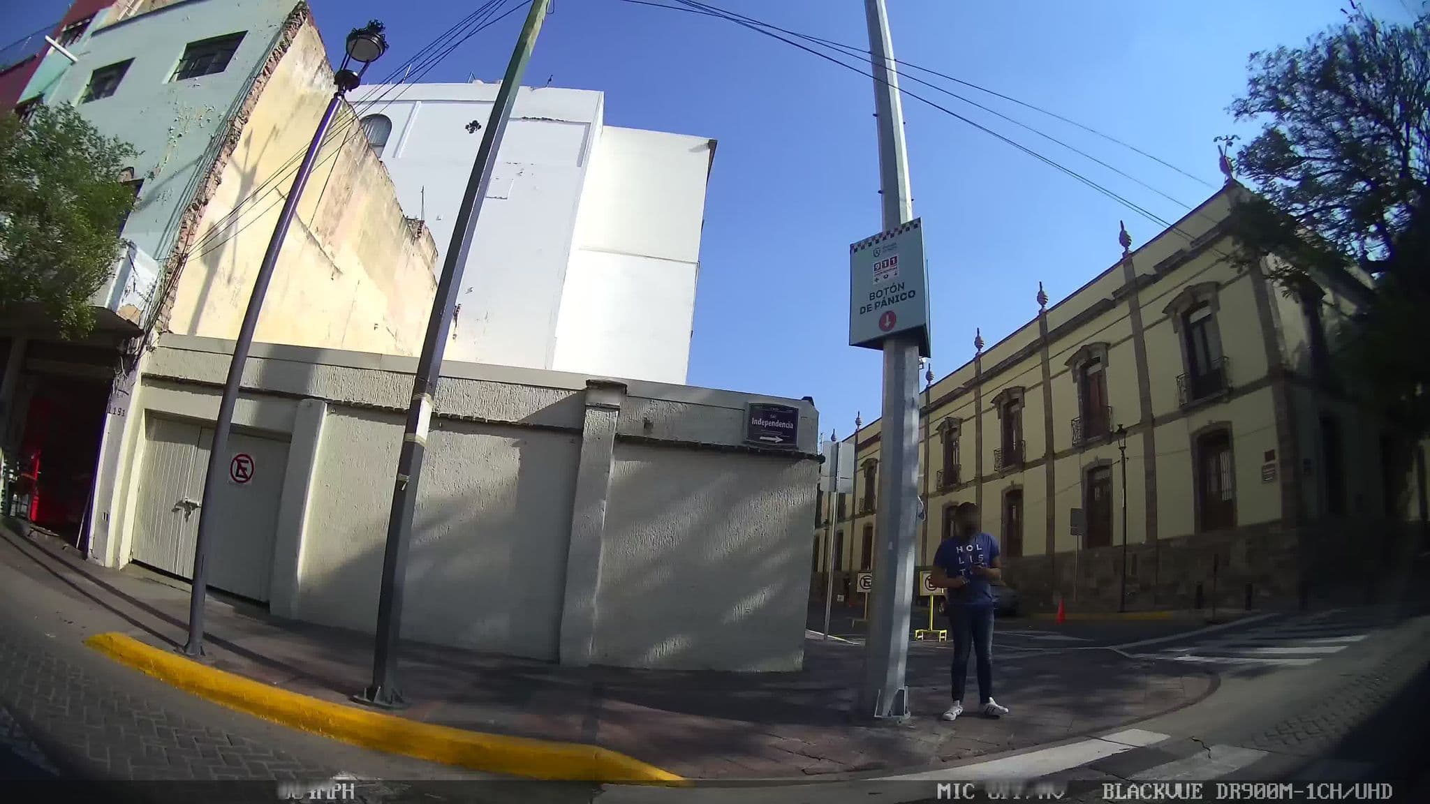 Street view near De Mendoza Hotel, Guadalajara — © kaart_1 (CC BY-SA · Mapillary)