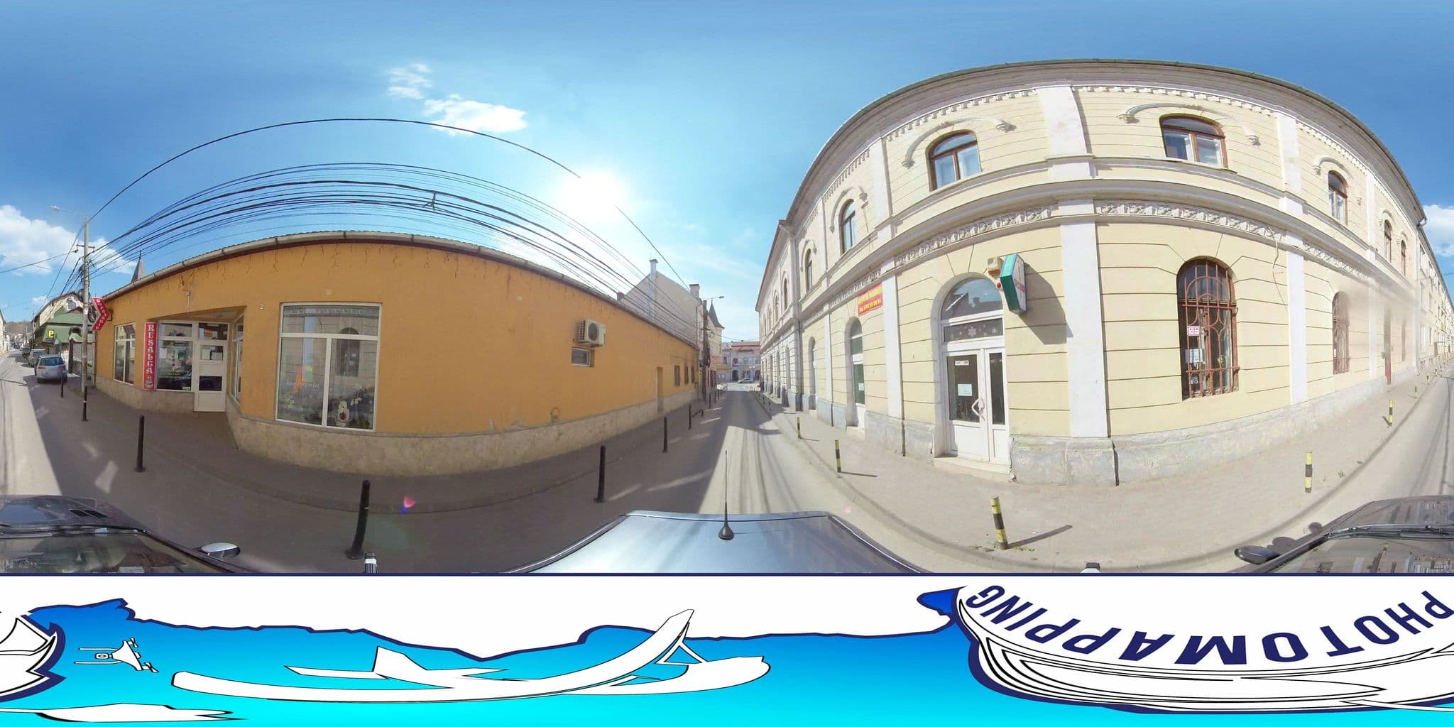 Street view near Hotel Palace, Turda — © kuszi (CC BY-SA · Mapillary)