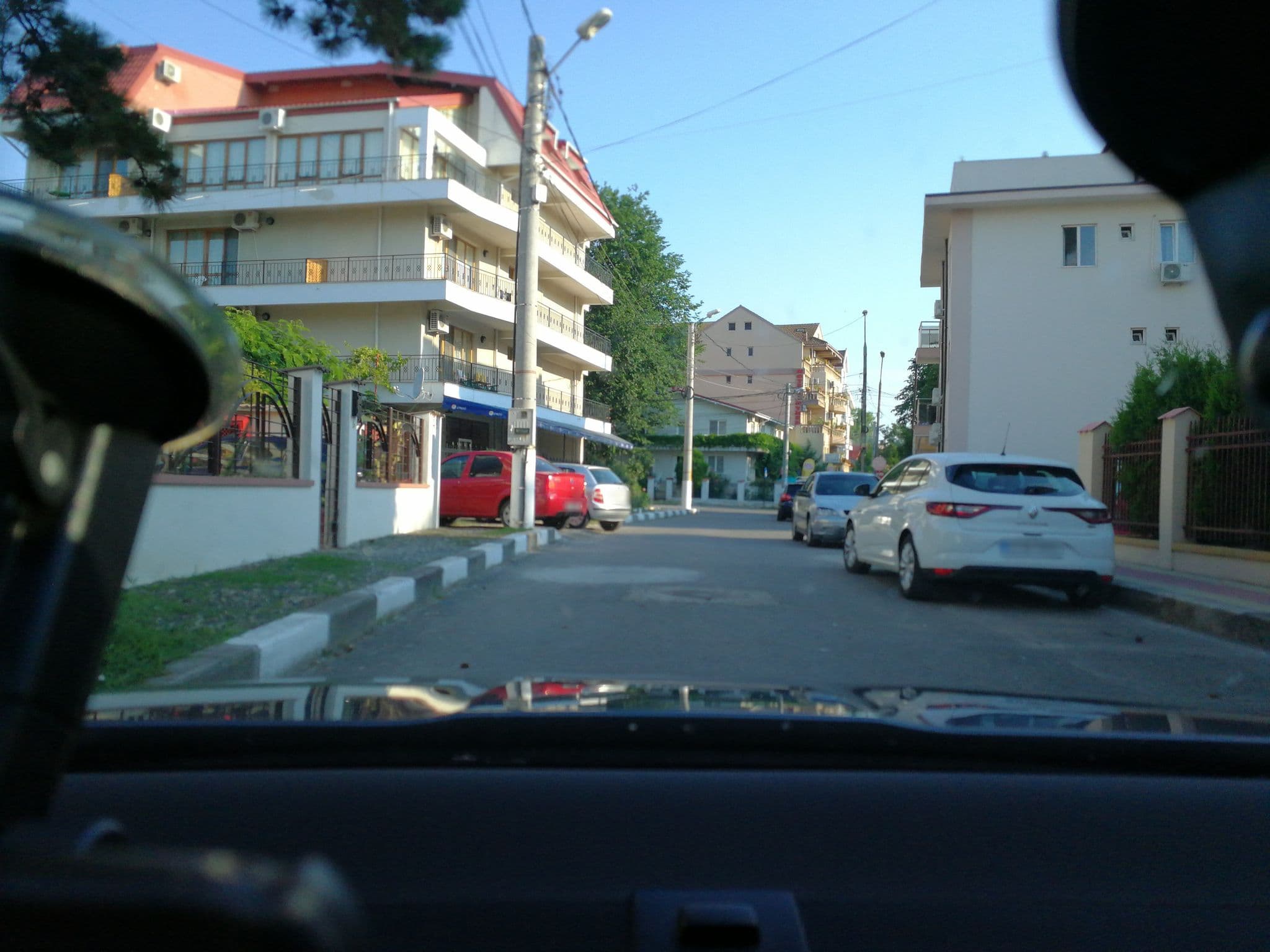 Street view near Vila Florian, Eforie Nord