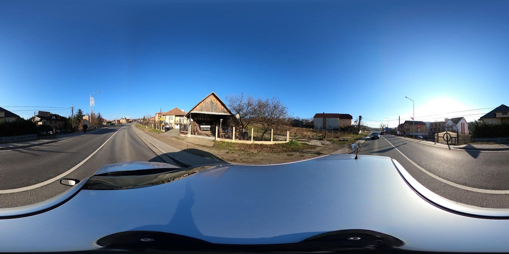 Street view near Pensiunea Cory, Cordău — © gisbihor (CC BY-SA · Mapillary)