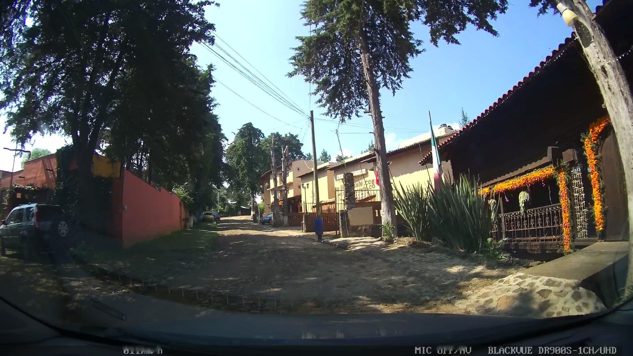 Street view near Hotel Eco Hotel Ixhi, Pátzcuaro — © nicovargas (CC BY-SA · Mapillary)