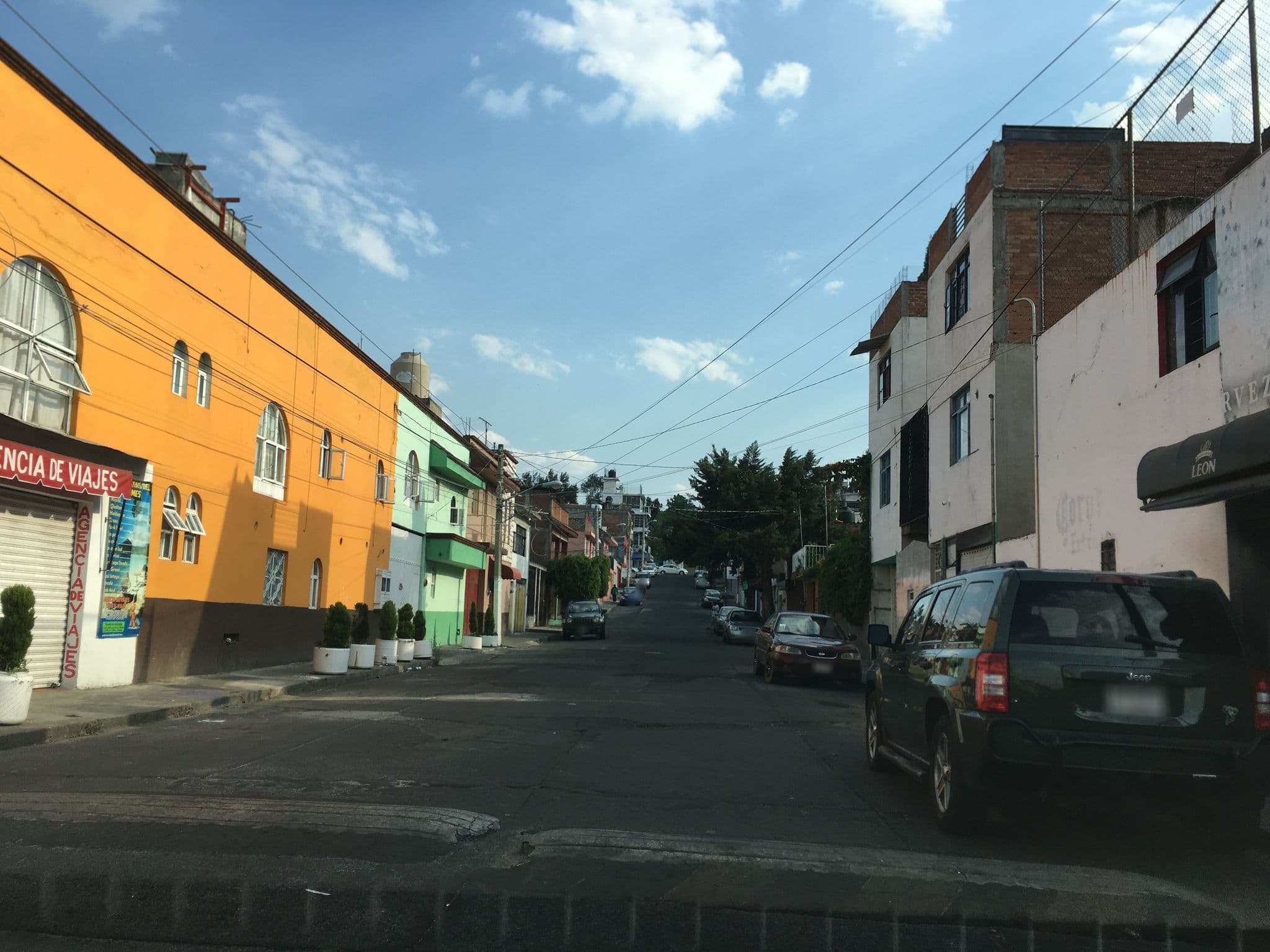 Street view near Posada San Martin, Morelia — © nicovargas (CC BY-SA · Mapillary)