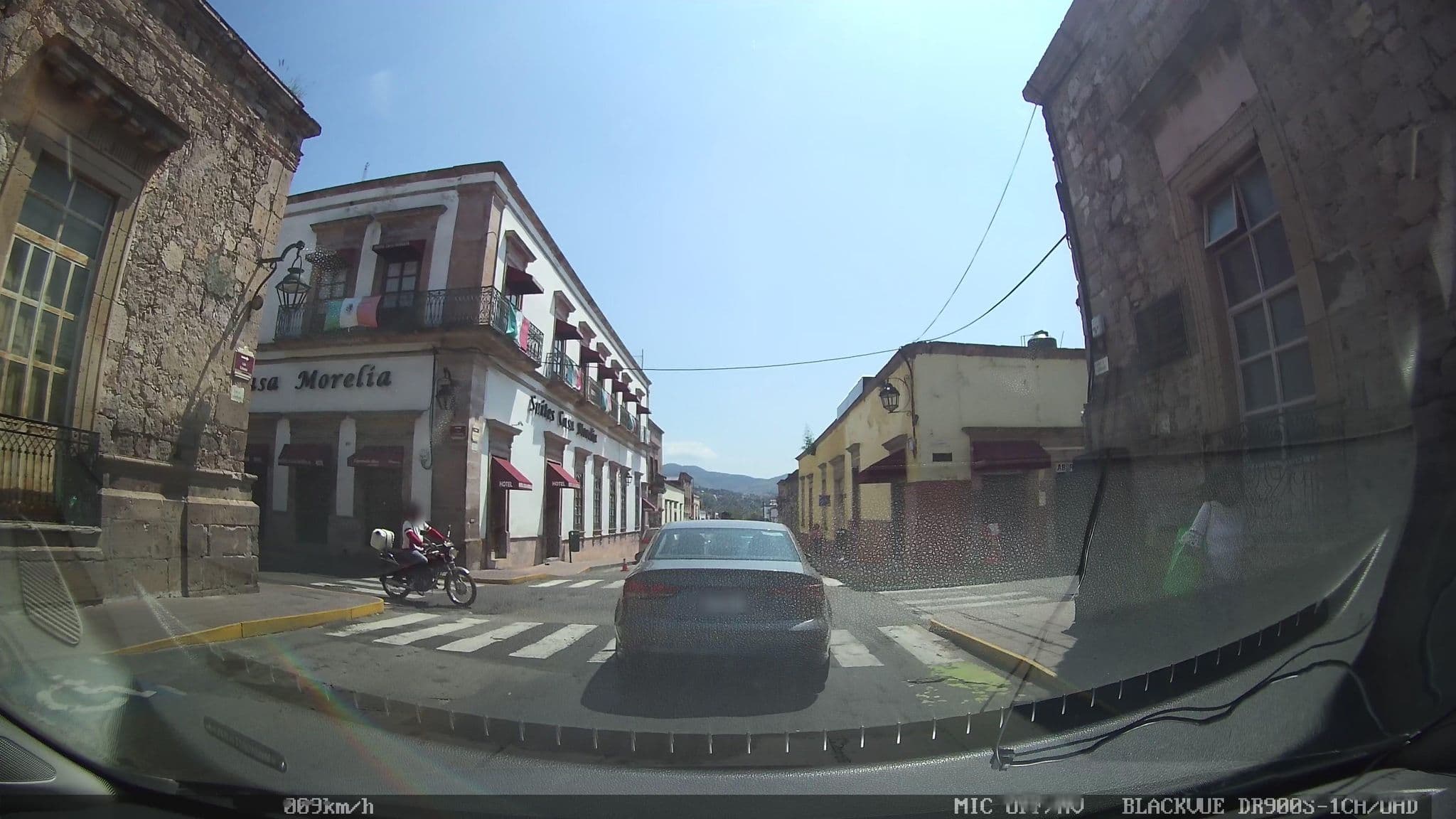 Street view near Hotelera Purepecha, Morelia — © nicovargas (CC BY-SA · Mapillary)