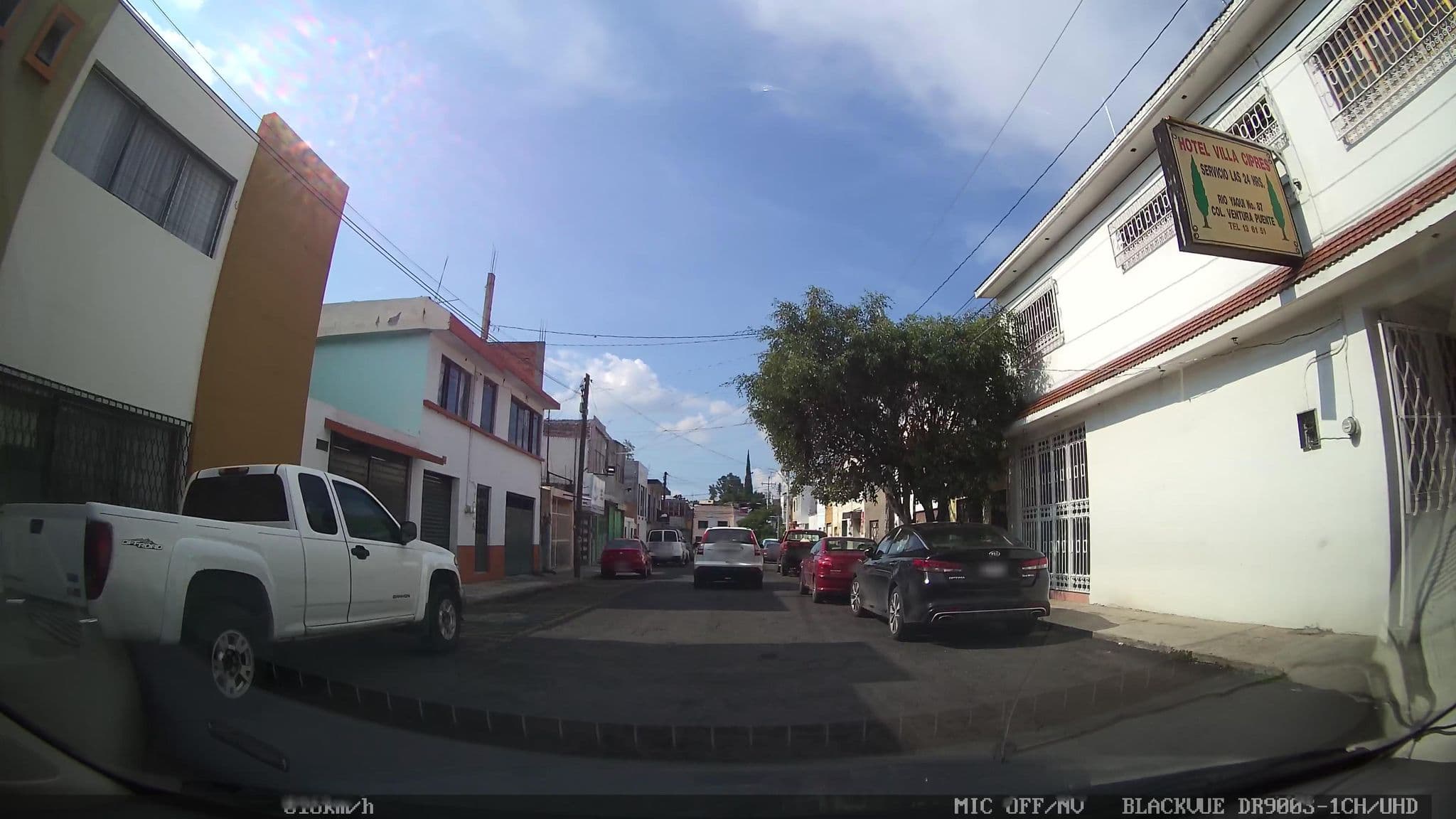 Street view near Hotel Villa Cipres, Morelia — © nicovargas (CC BY-SA · Mapillary)