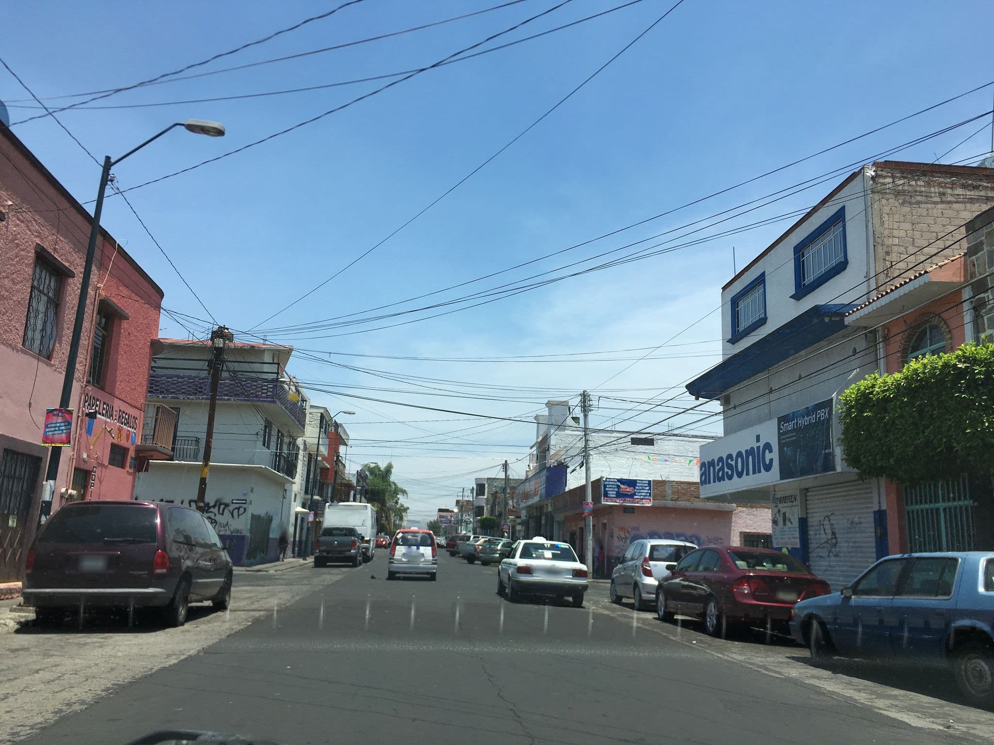 Street view near Hotel Boutique Casa Grande, Morelia — © nicovargas (CC BY-SA · Mapillary)