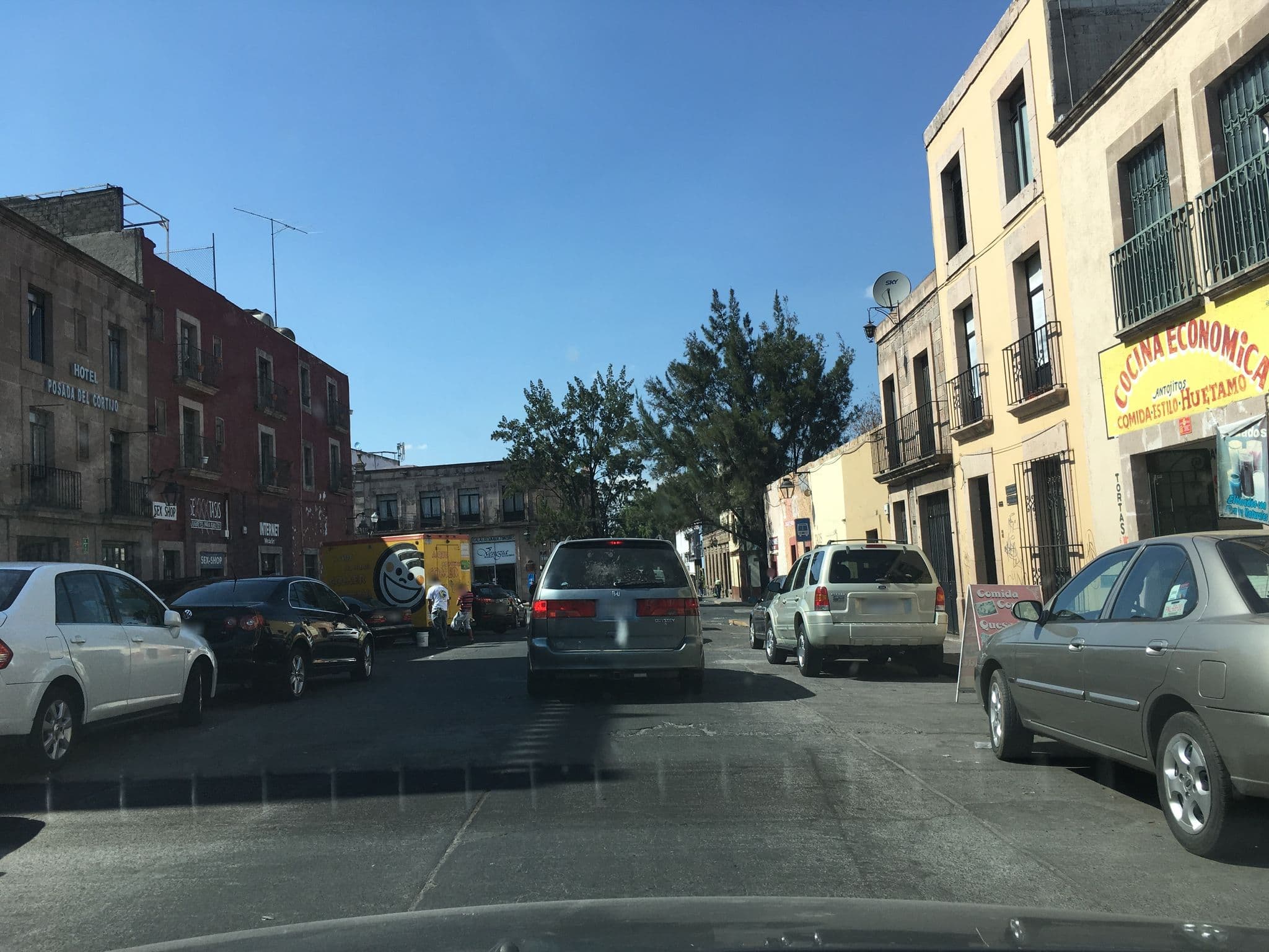 Street view near Hotel Rincon Tarasco, Morelia — © nicovargas (CC BY-SA · Mapillary)