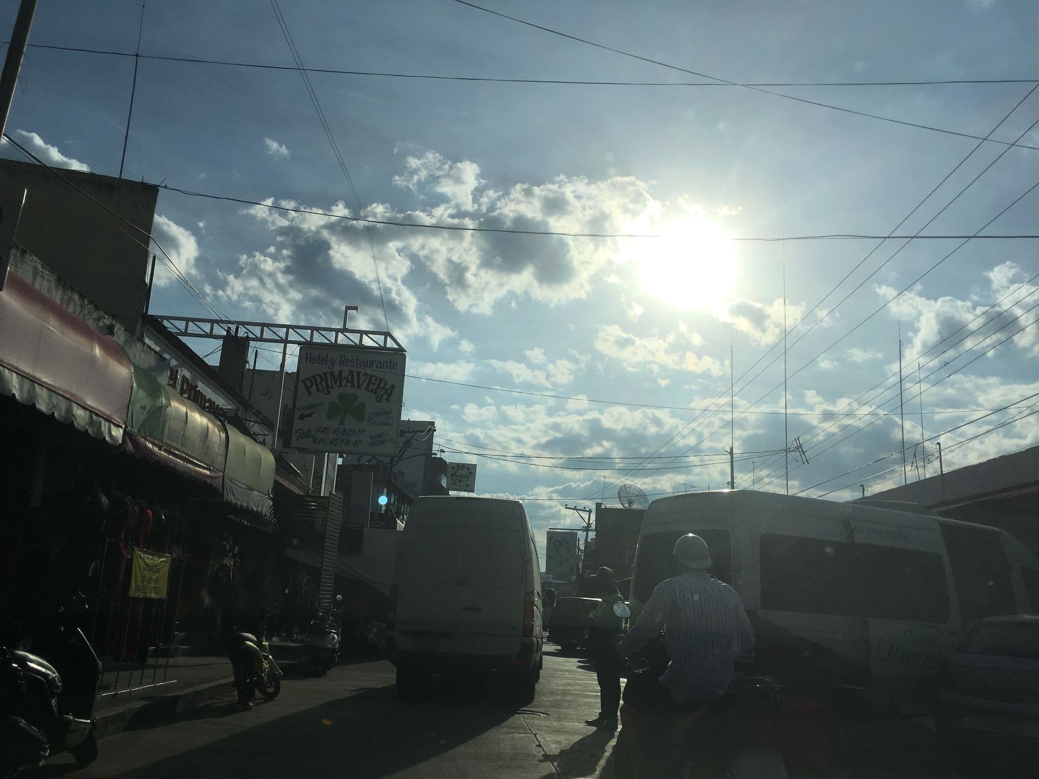 Street view near Hotel Primavera, Moroleón — © nicovargas (CC BY-SA · Mapillary)