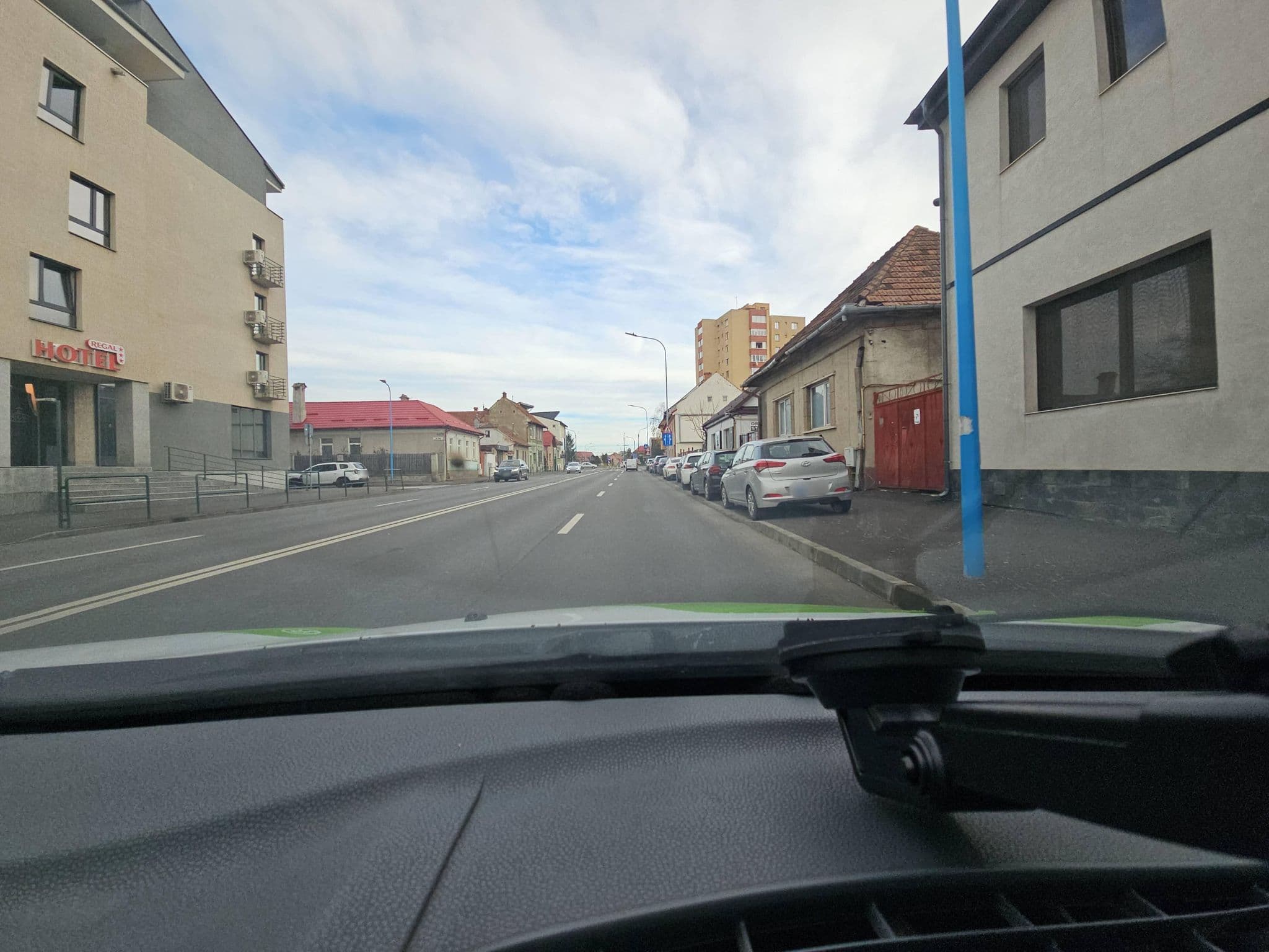 Street view near Regal, Braşov
