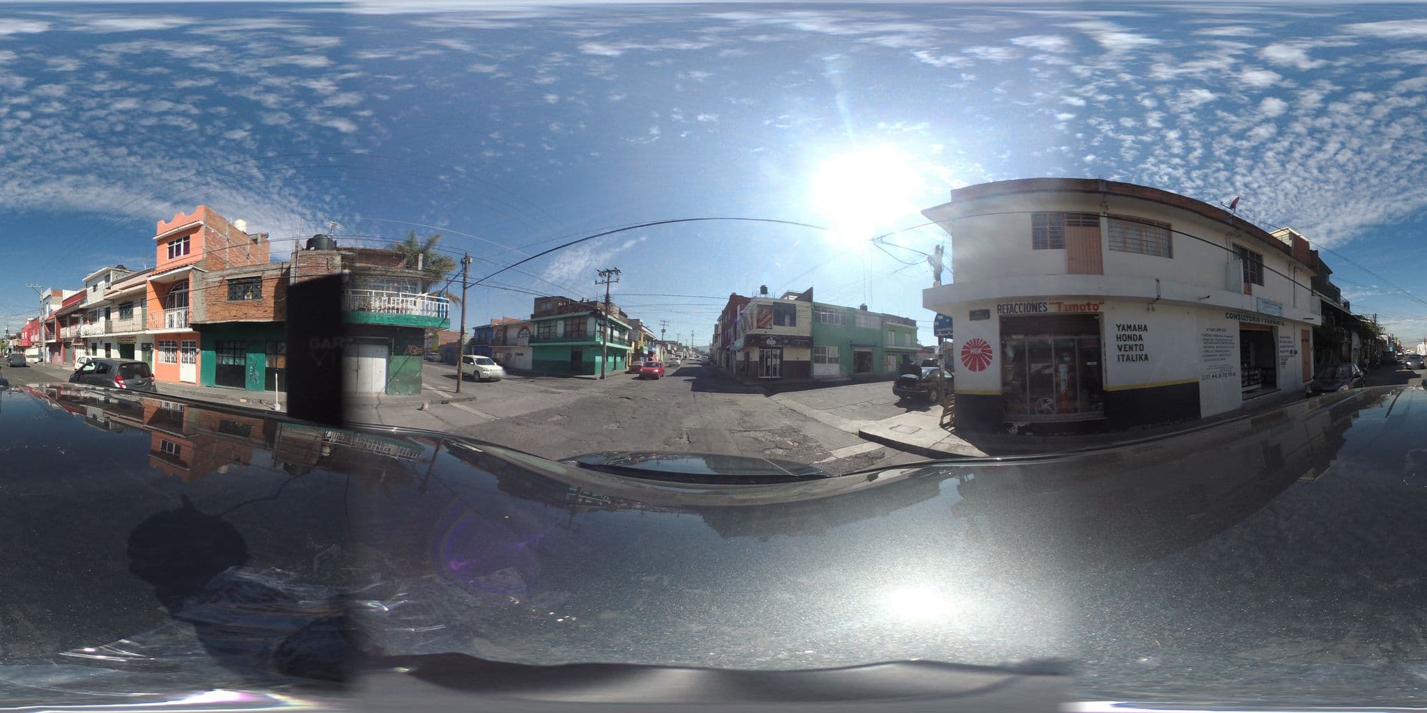Street view near Hotel Pie de la Sierra, Morelia — © karina0511 (CC BY-SA · Mapillary)