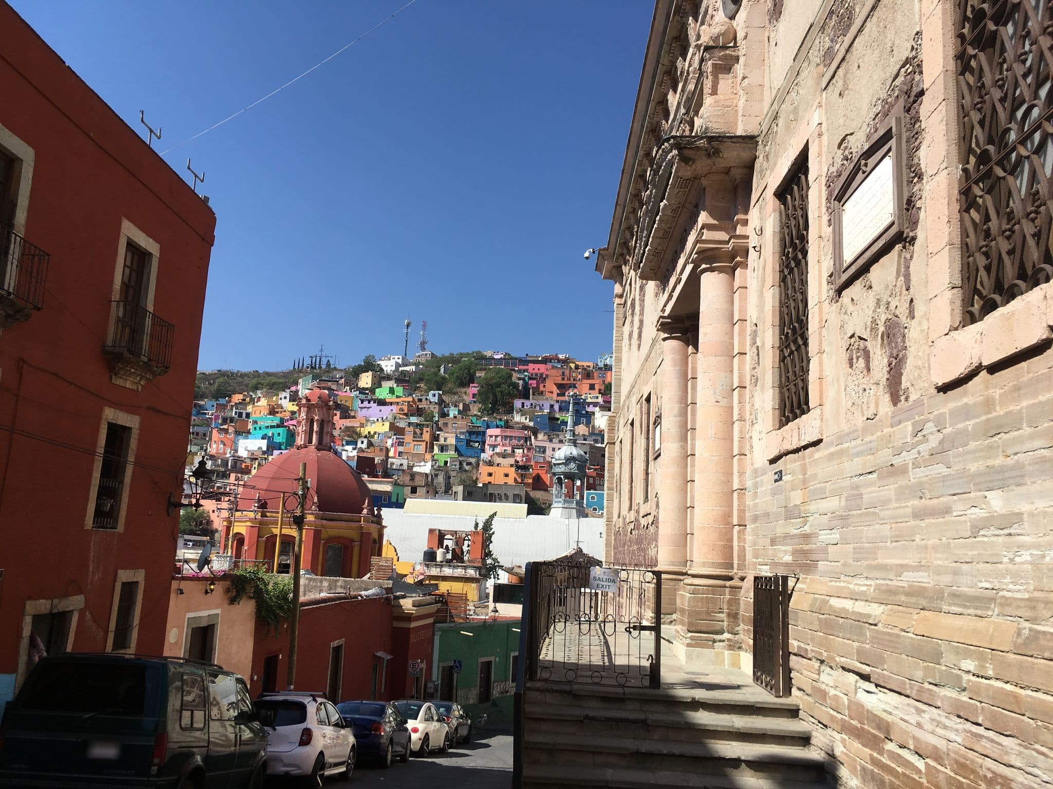 Street view near Posada Diego Rivera, Guanajuato — © brandonc (CC BY-SA · Mapillary)