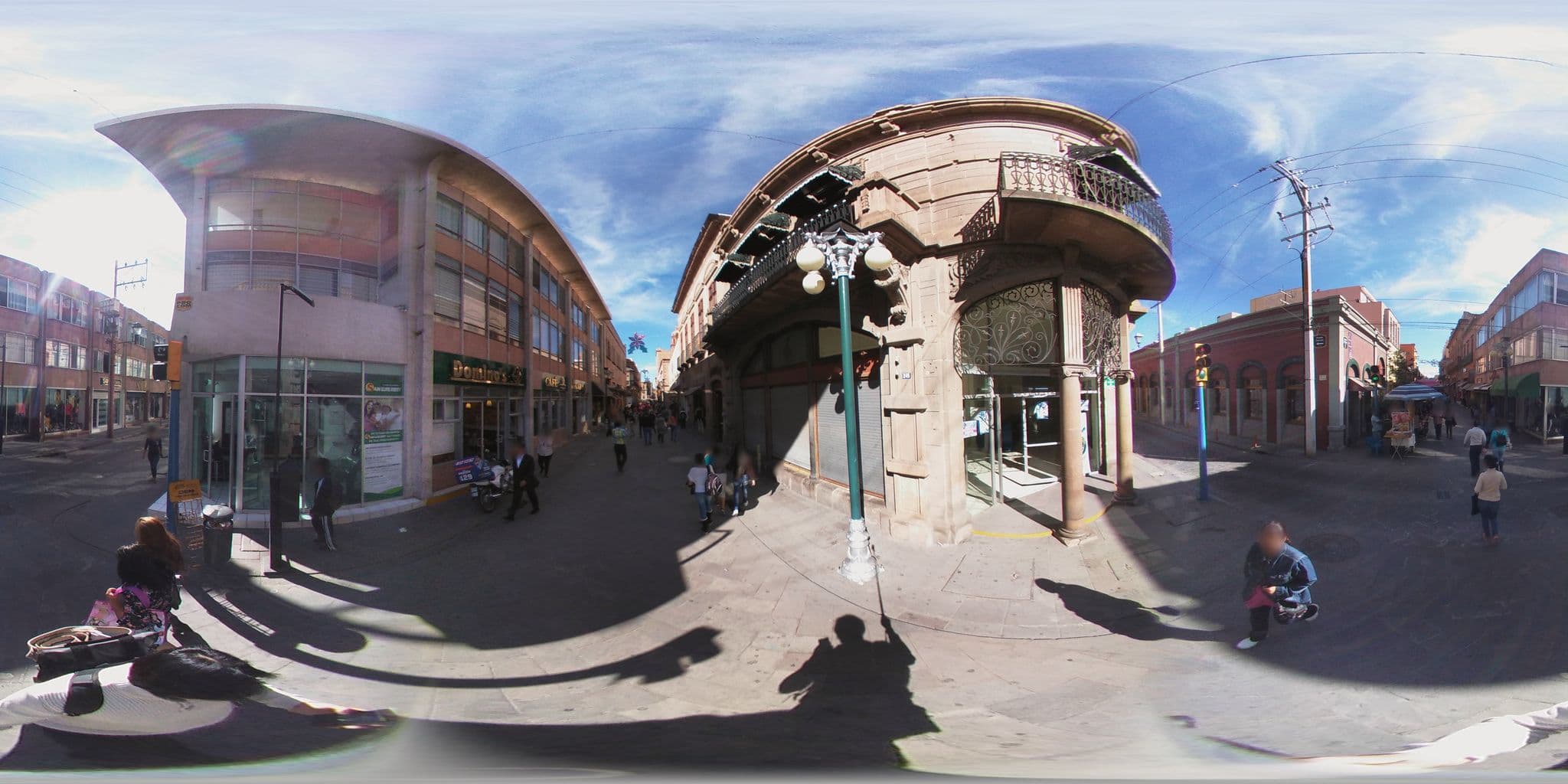 Street view near Holiday Inn, San Luis Potosí — © ccossio (CC BY-SA · Mapillary)