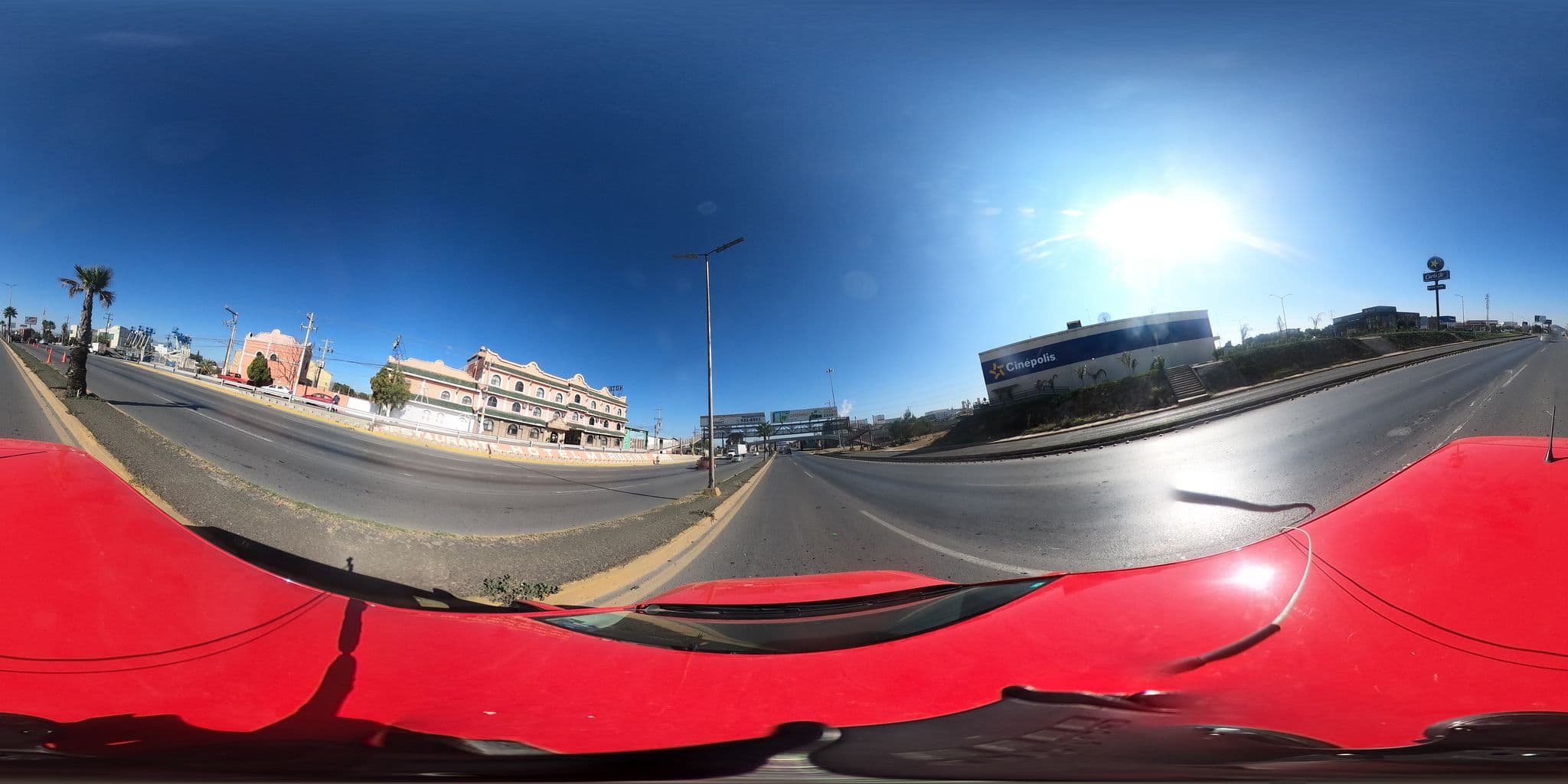 Street view near Mario's Inn Hotel, Ramos Arizpe — © innerpace360 (CC BY-SA · Mapillary)