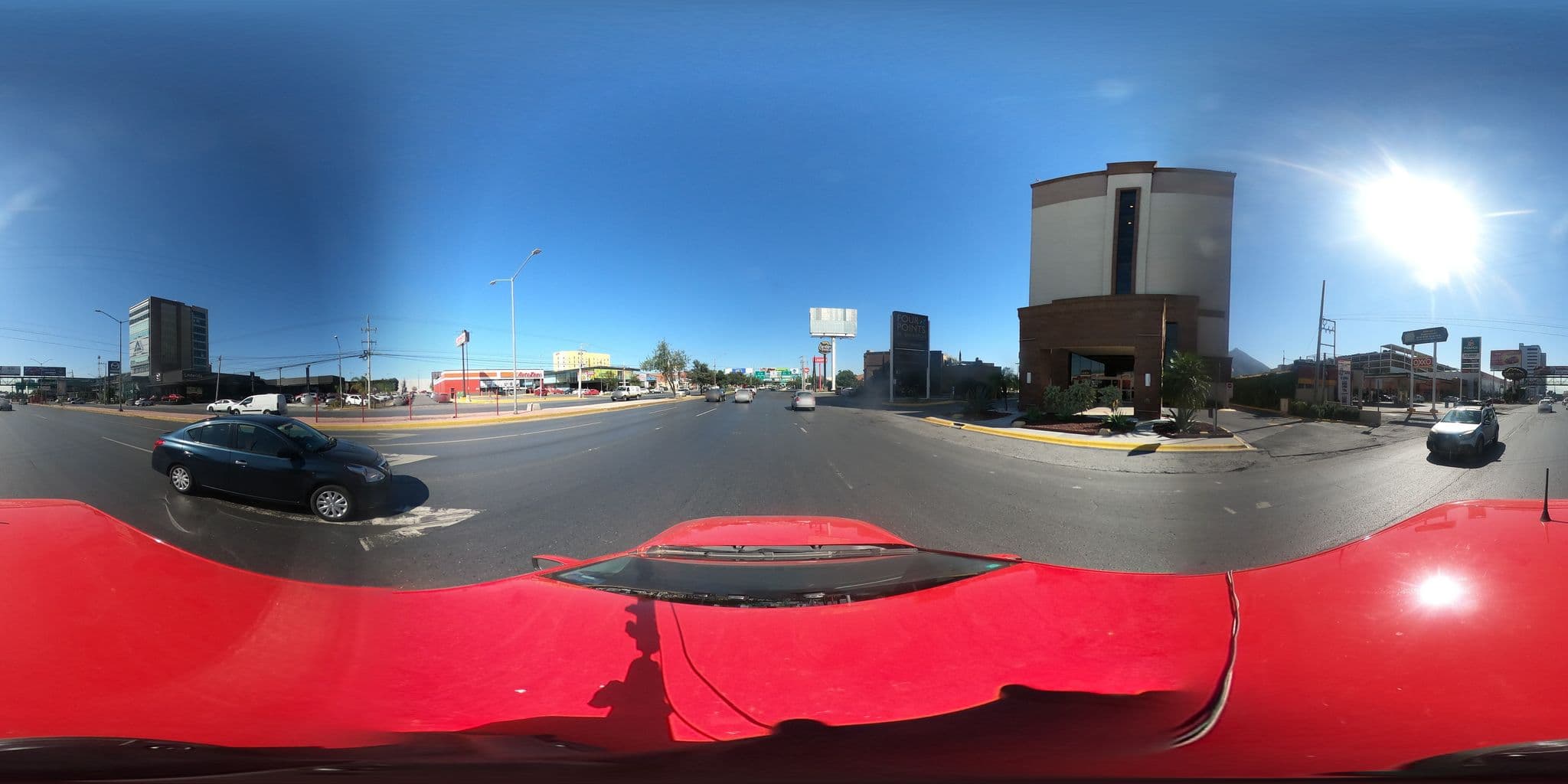 Street view near Four Points by Sheraton, Guadalupe — © innerpace360 (CC BY-SA · Mapillary)