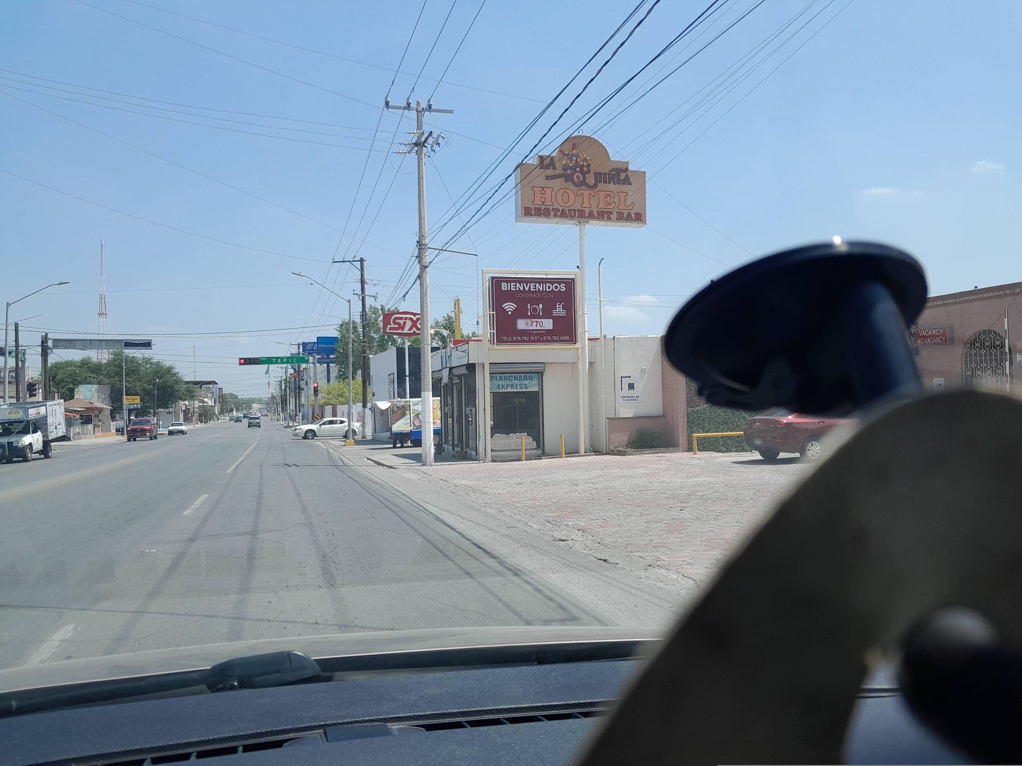 Street view near La Quinta Motel, Piedras Negras — © Caminante (CC BY-SA · Mapillary)