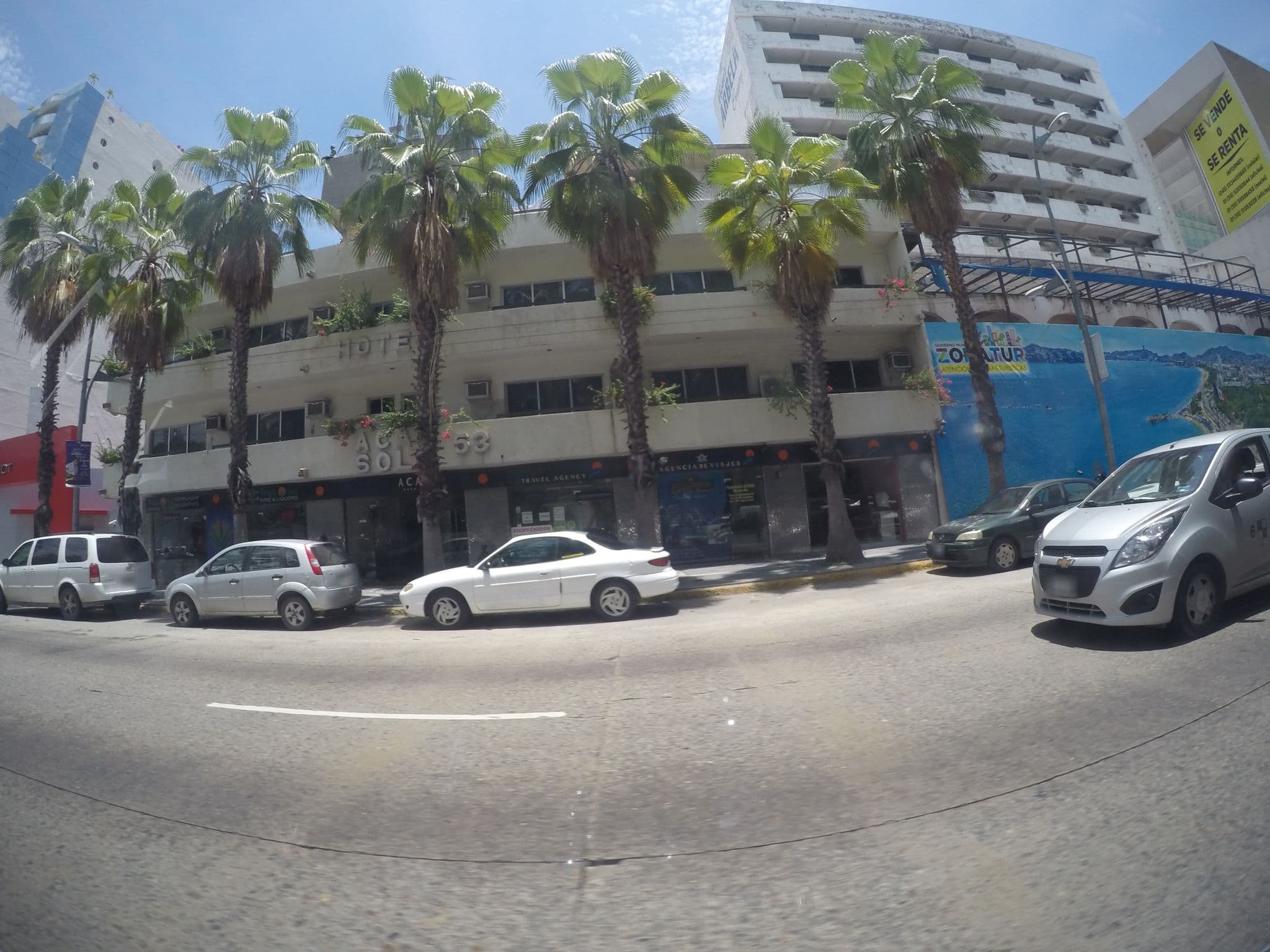 Street view near Hotel Acasol, Colonia Alborada — © ccossio (CC BY-SA · Mapillary)